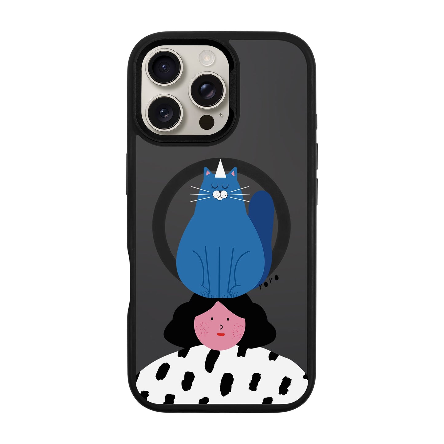 NAUGHTY CAT-iPhone 16 Pro Max Rise Kılıf MagSafe Özellikli