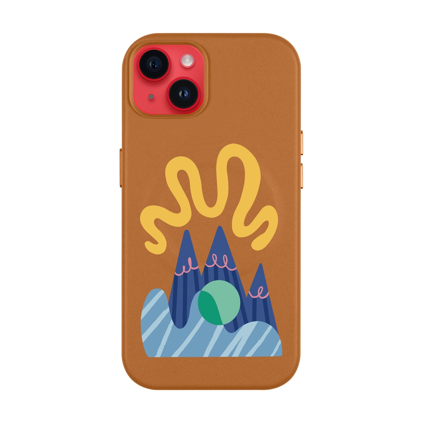 MOUNTAIN-iPhone 14 Plus Leather Kılıf MagSafe Özellikli
