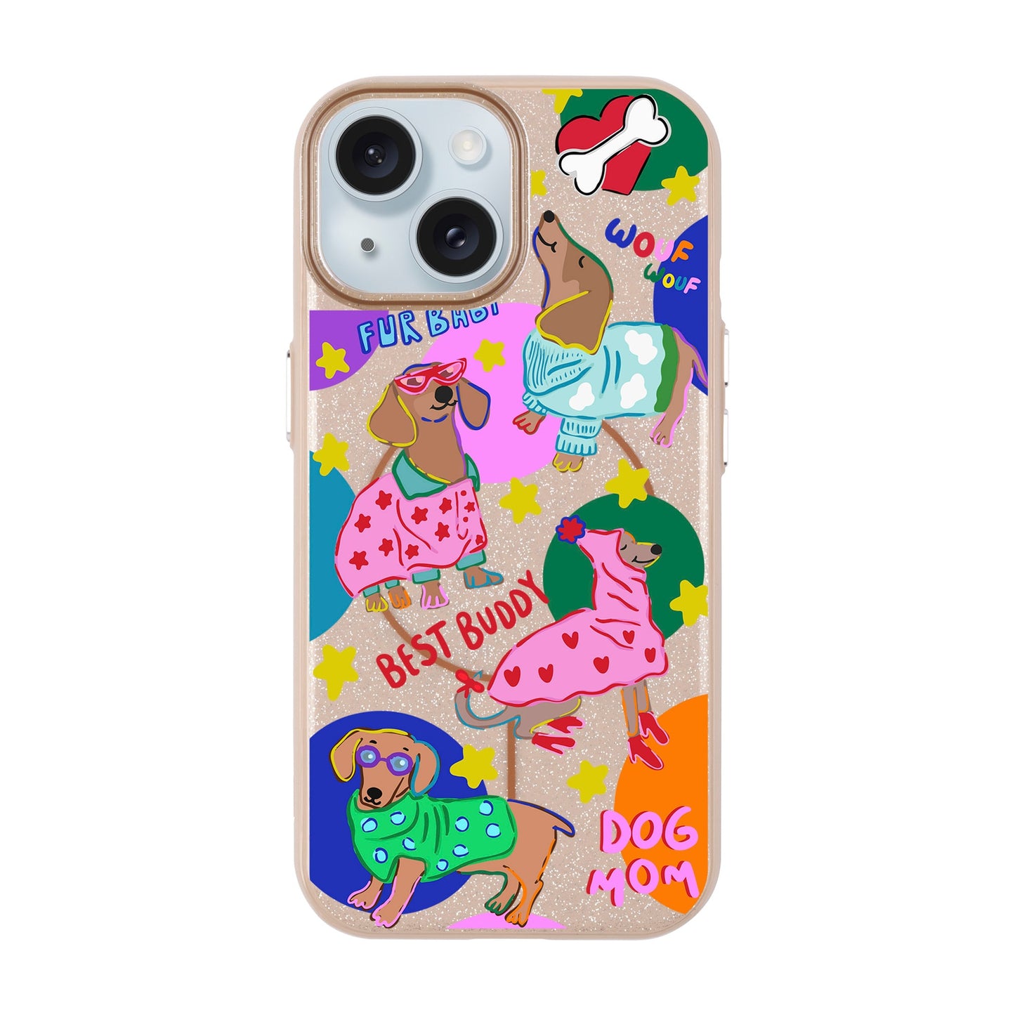 DOG MOM-iPhone 14 Radiant Kılıf MagSafe Özellikli