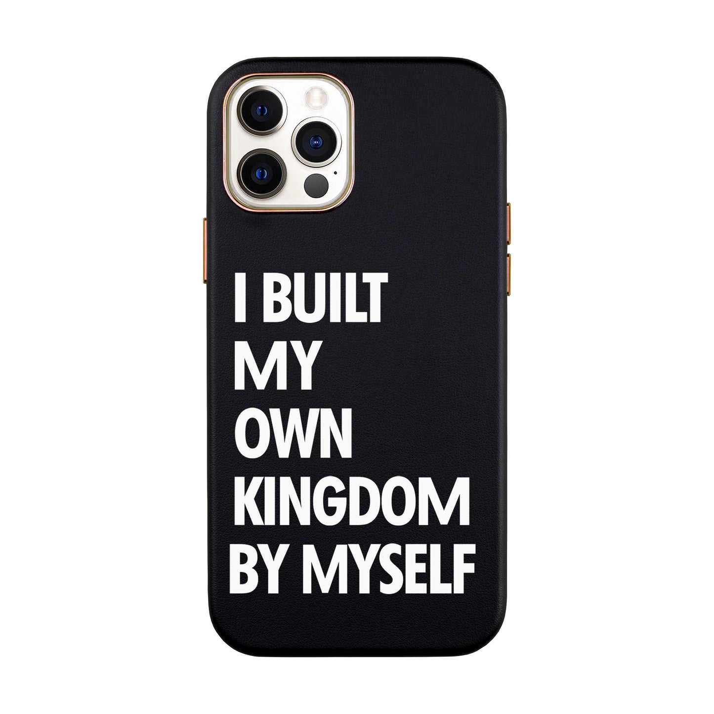 KINGDOM-iPhone 12 Pro Max Leather Kılıf