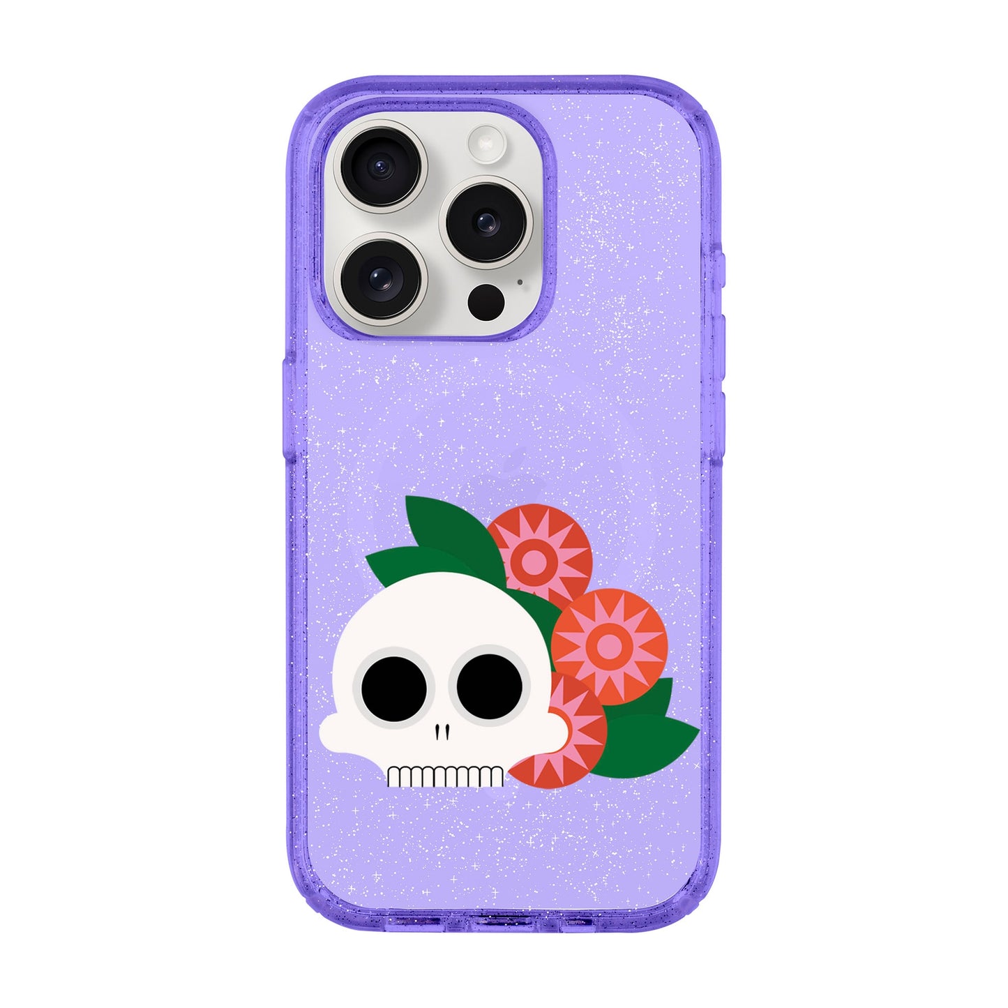 MEMENTO BLOOM-iPhone 15 Pro Shiny Kılıf MagSafe Özellikli