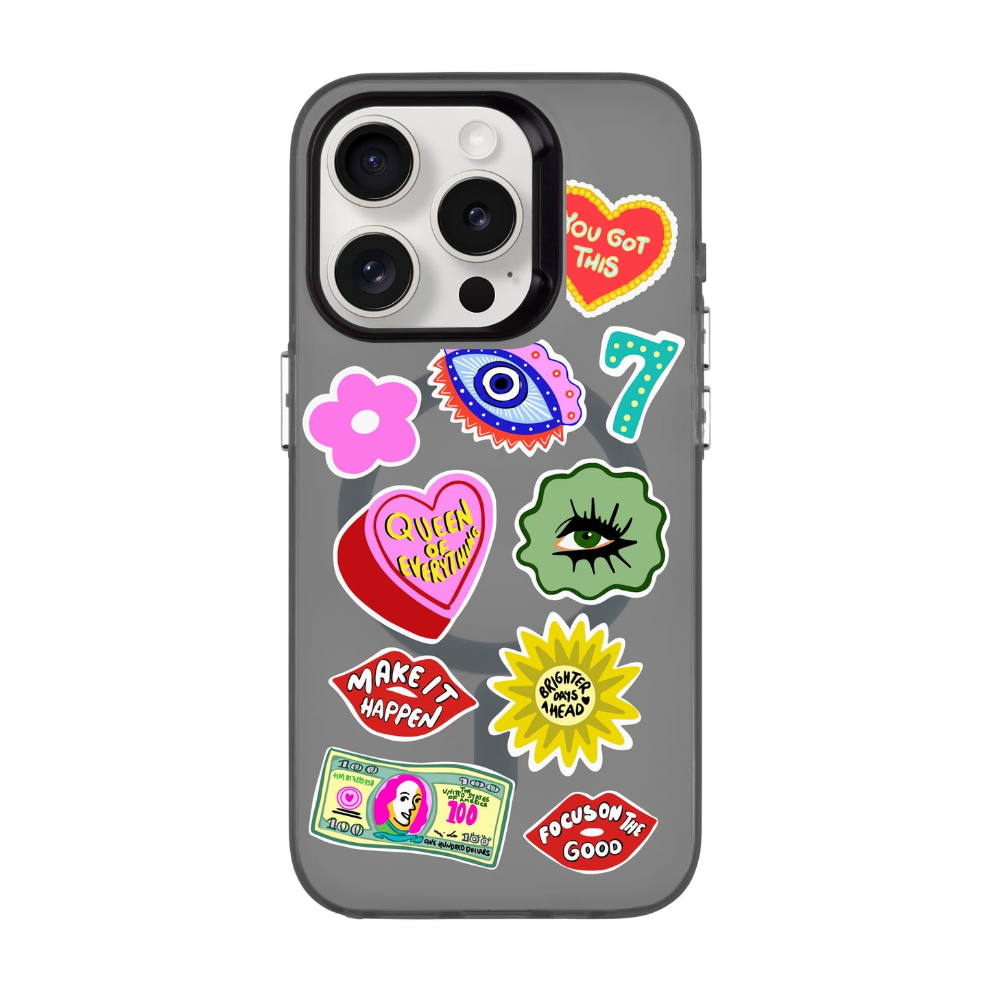 HM STICKERS-iPhone 15 Pro Hold Kılıf MagSafe Özellikli