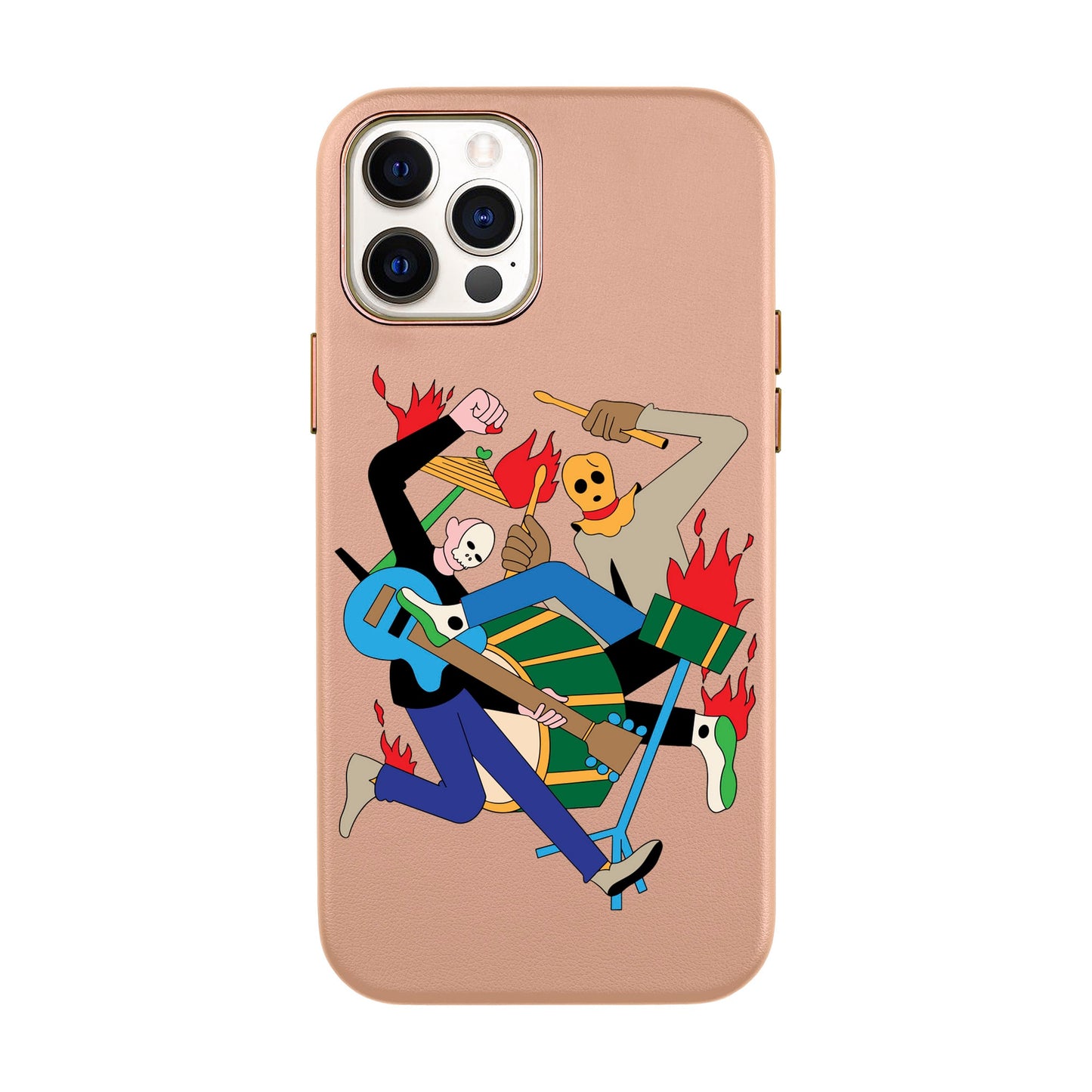 MONSTER MASH-iPhone 11 Pro Max Leather Kılıf