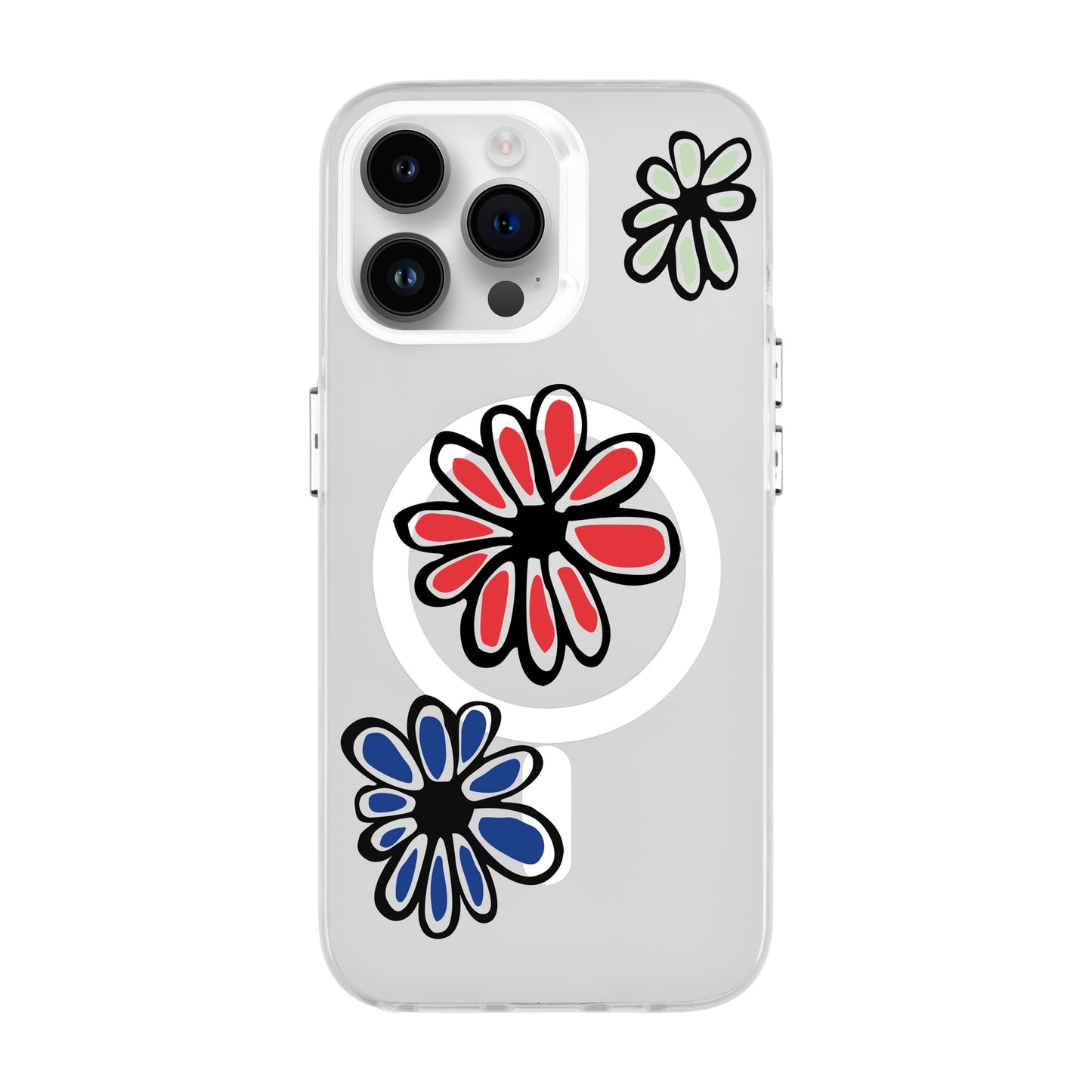 FLORIST-iPhone 14 Pro Max Hold Kılıf MagSafe Özellikli