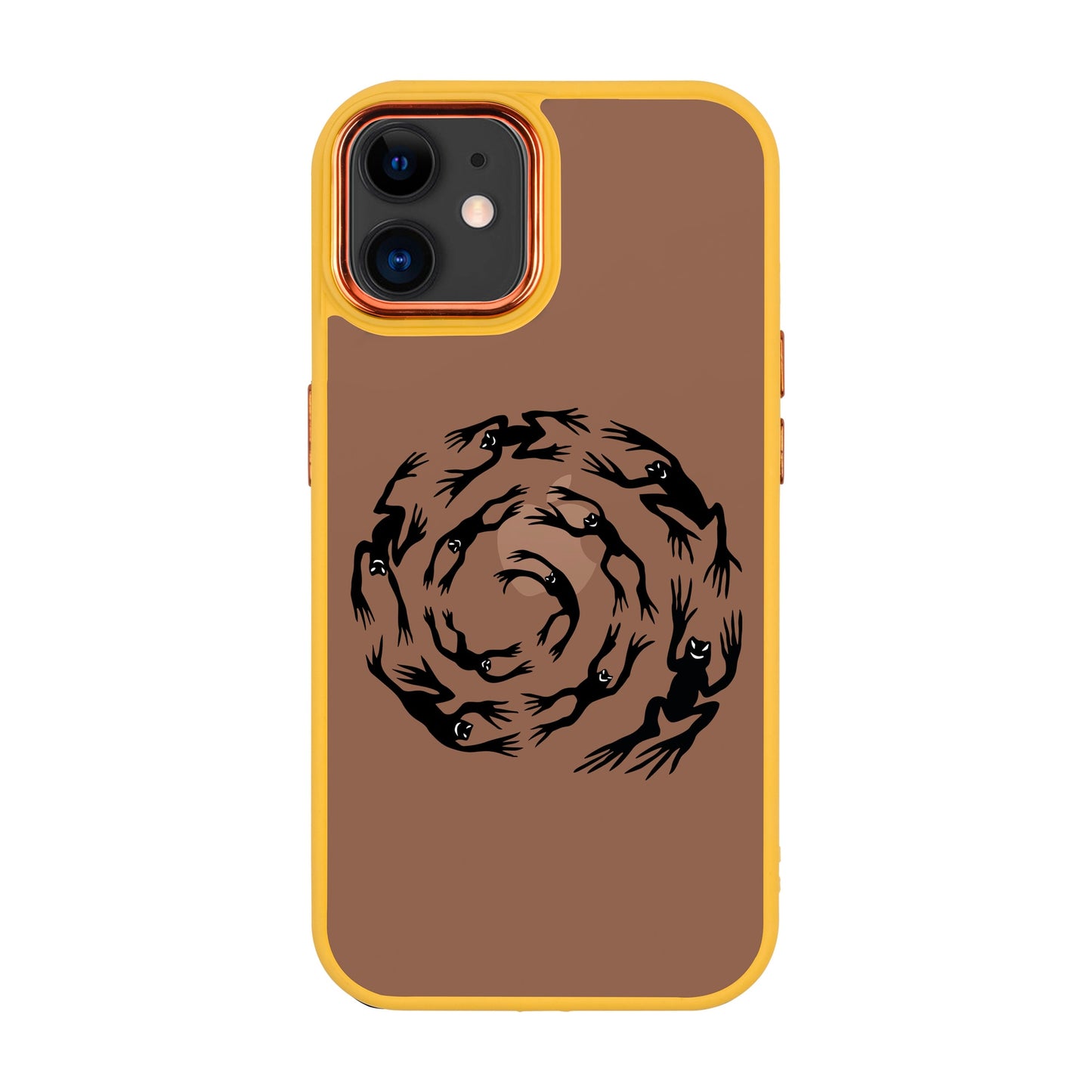 SWIRLING FROGS-iPhone 11 Proof Kılıf