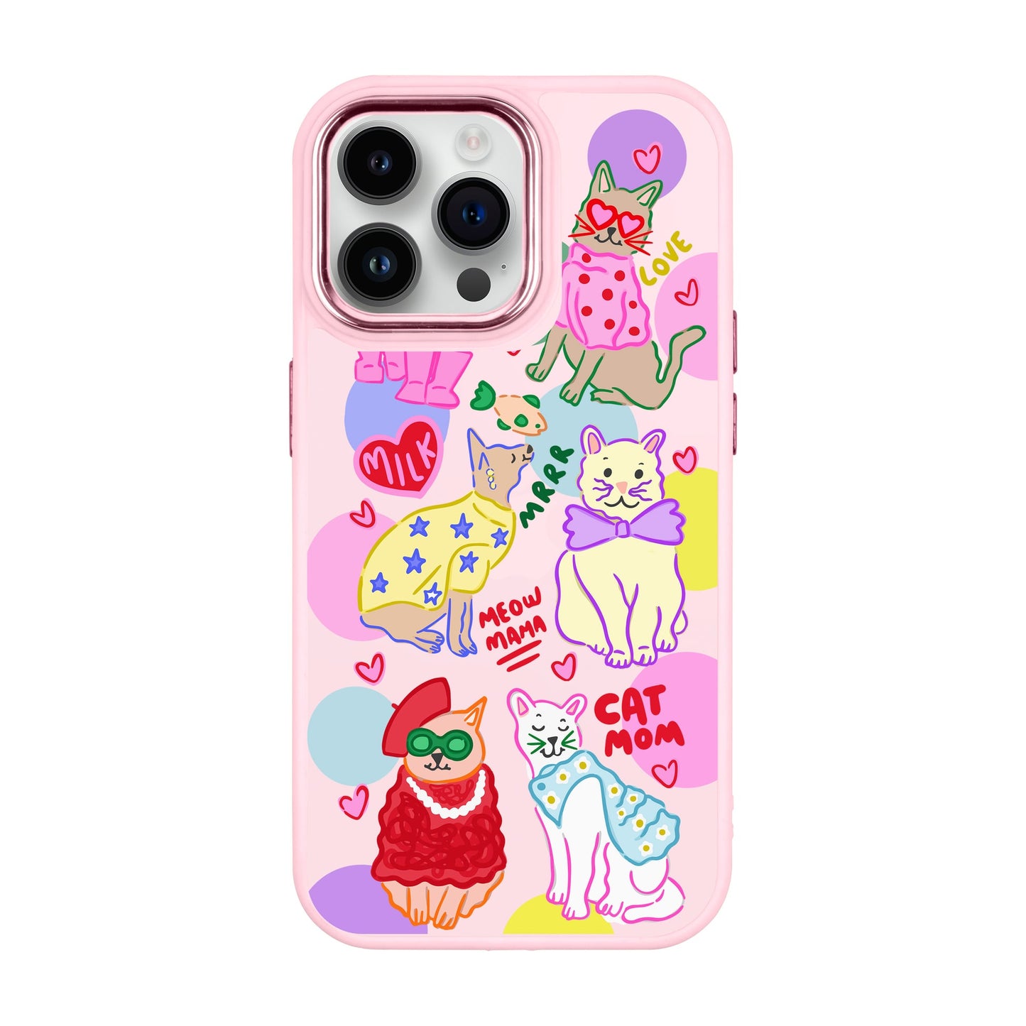 CAT MOM-iPhone 14 Pro Max Proof Kılıf
