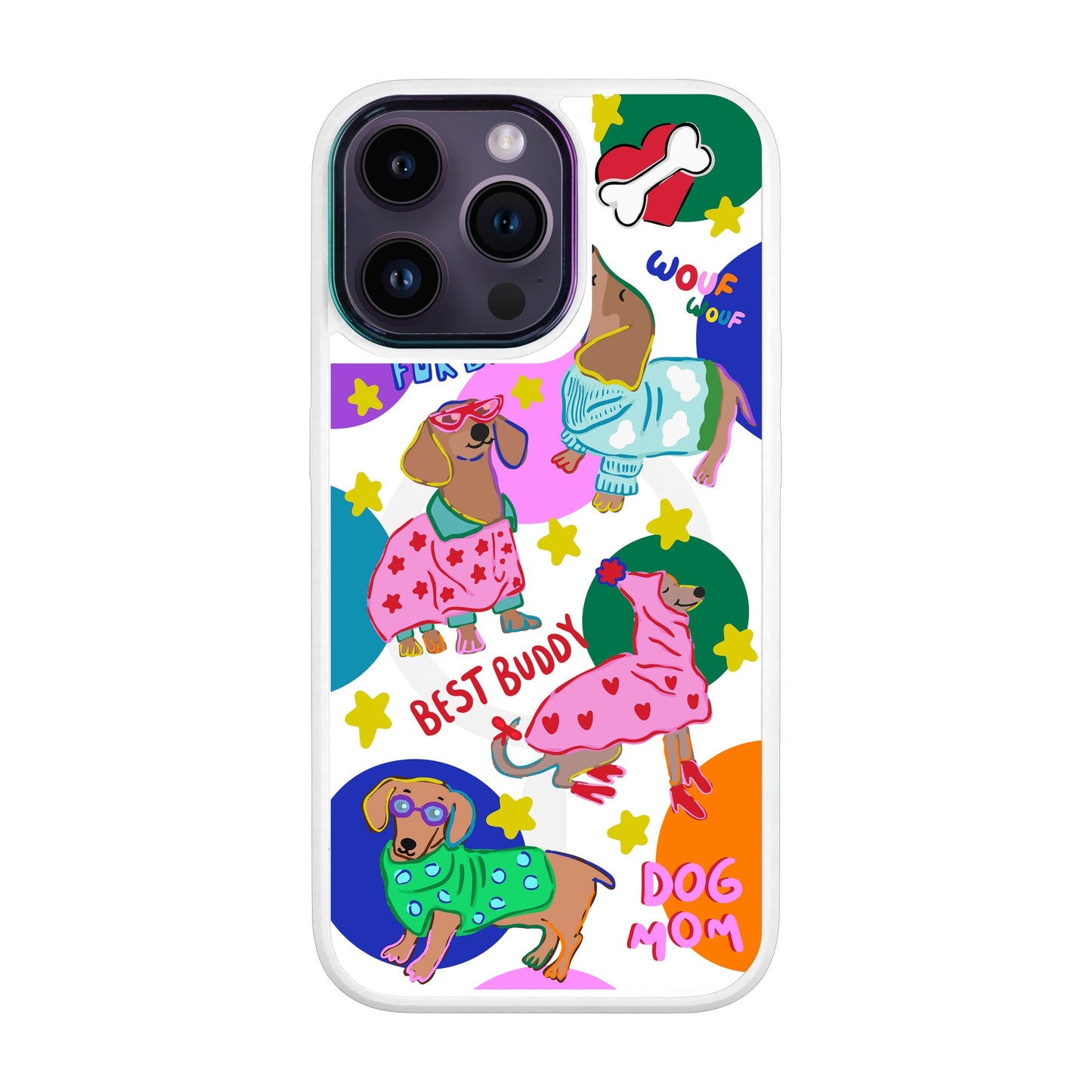 DOG MOM-iPhone 14 Pro Max Vigor Kılıf MagSafe Özellikli