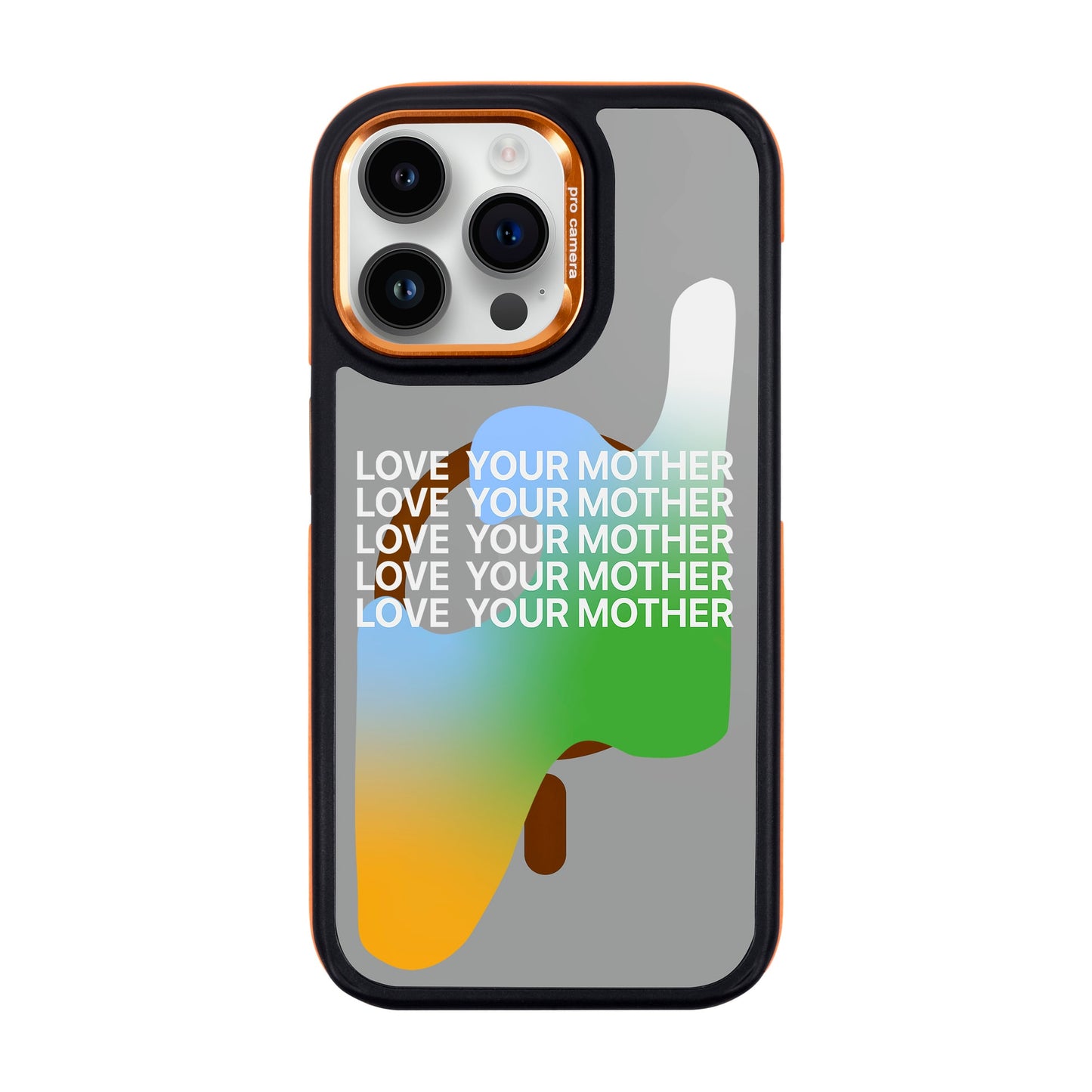 LOVE YOUR MOTHER-iPhone 14 Pro Max Dark Kılıf MagSafe Özellikli