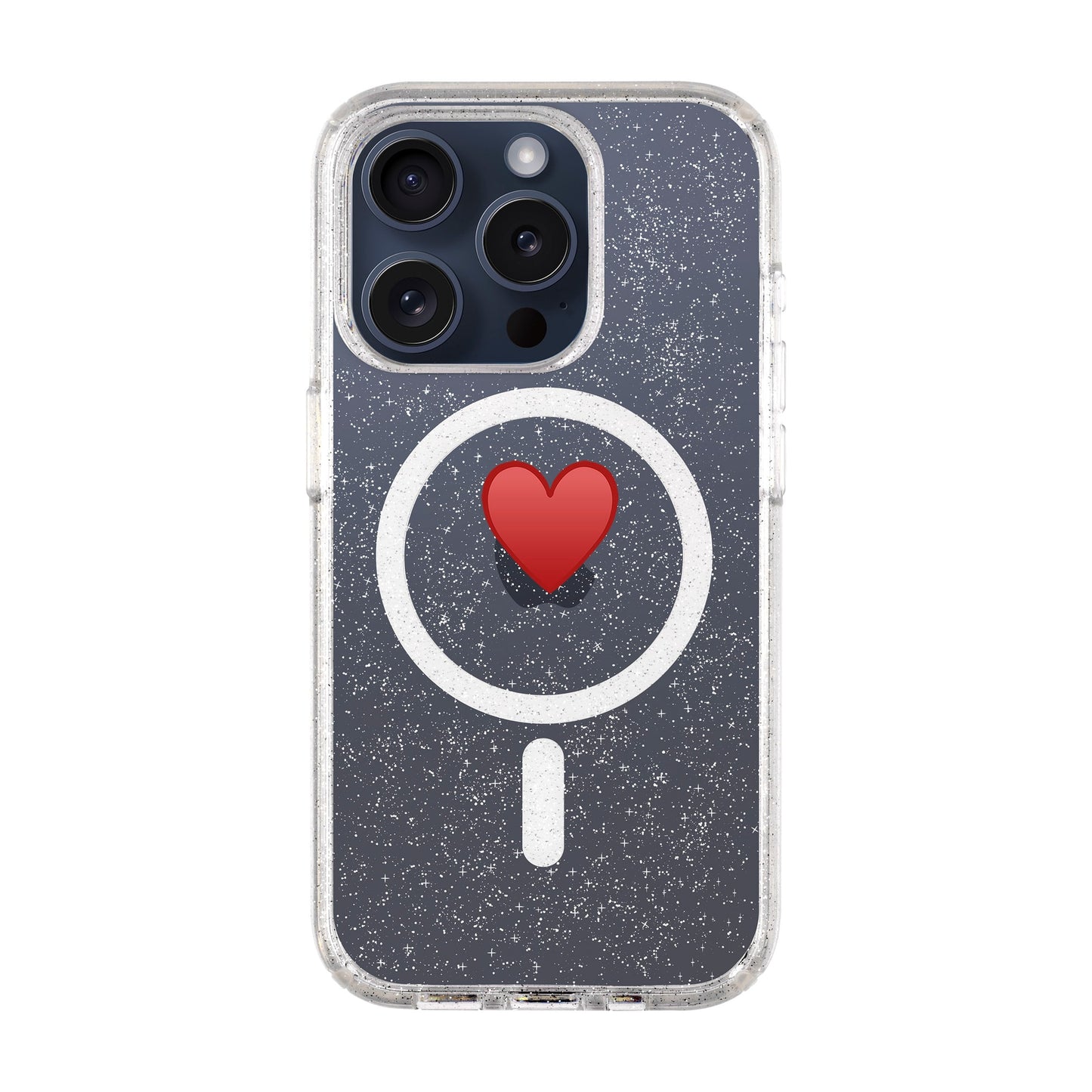 SPREAD HEART-iPhone 15 Pro Shiny Kılıf MagSafe Özellikli