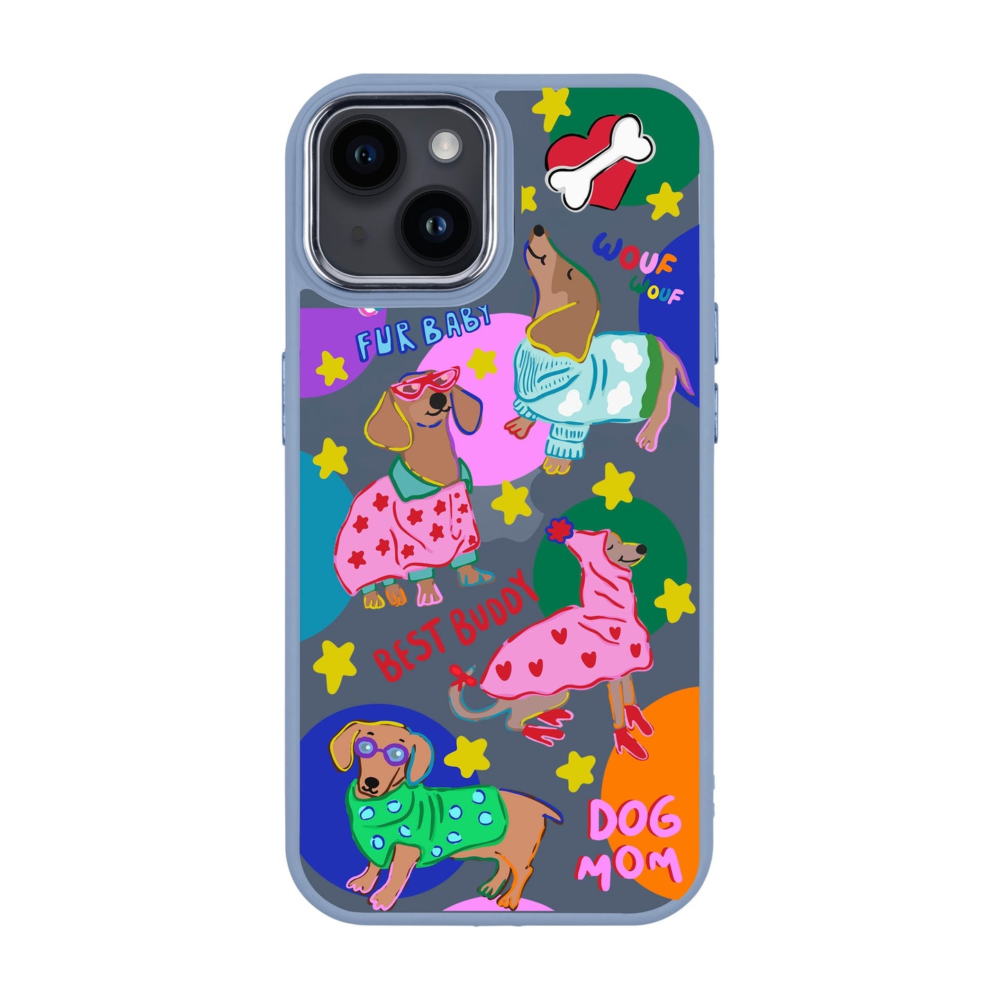 DOG MOM-iPhone 14 Plus Proof Kılıf