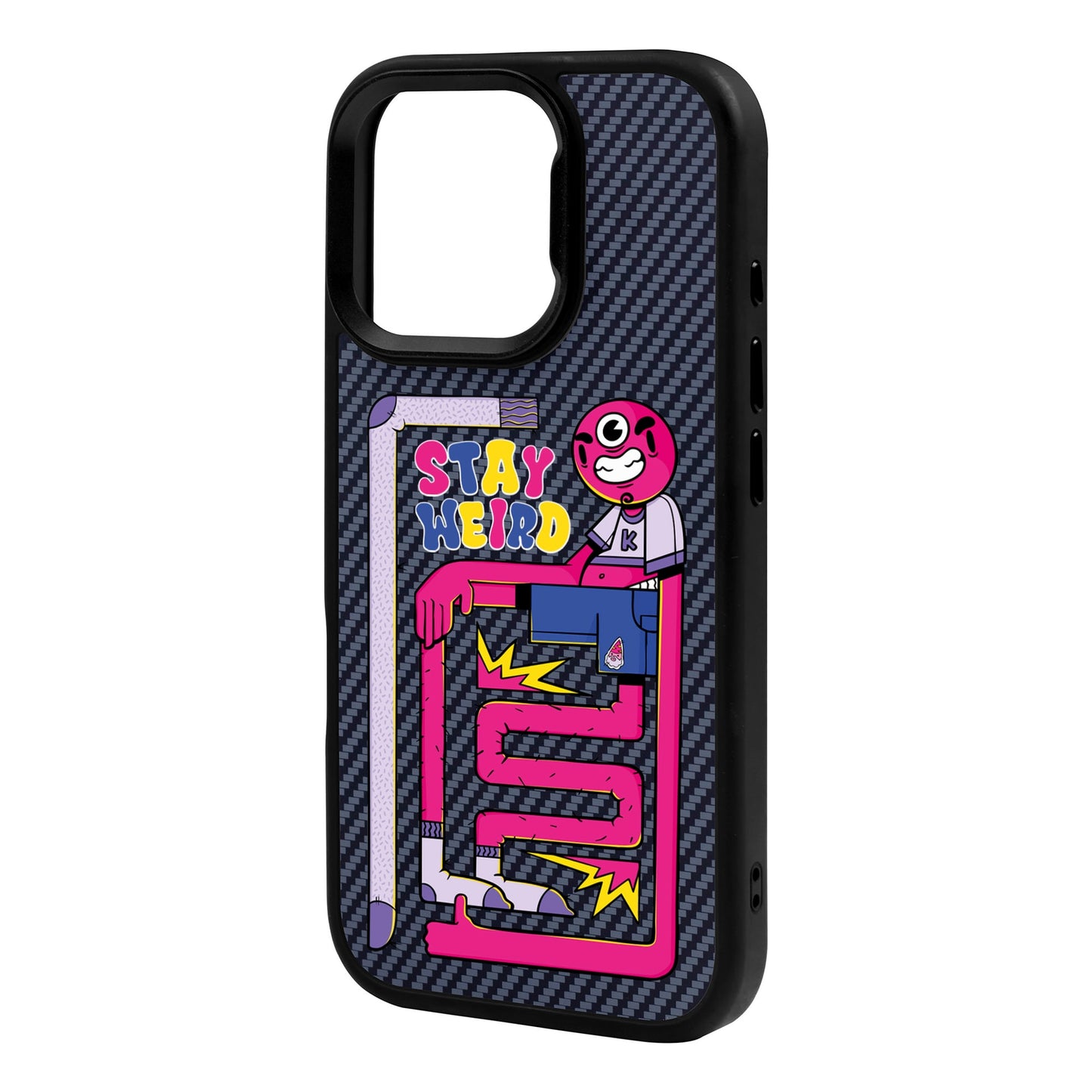 OG TOOTHY-iPhone 16 Pro Max Plaid Kılıf MagSafe Özellikli