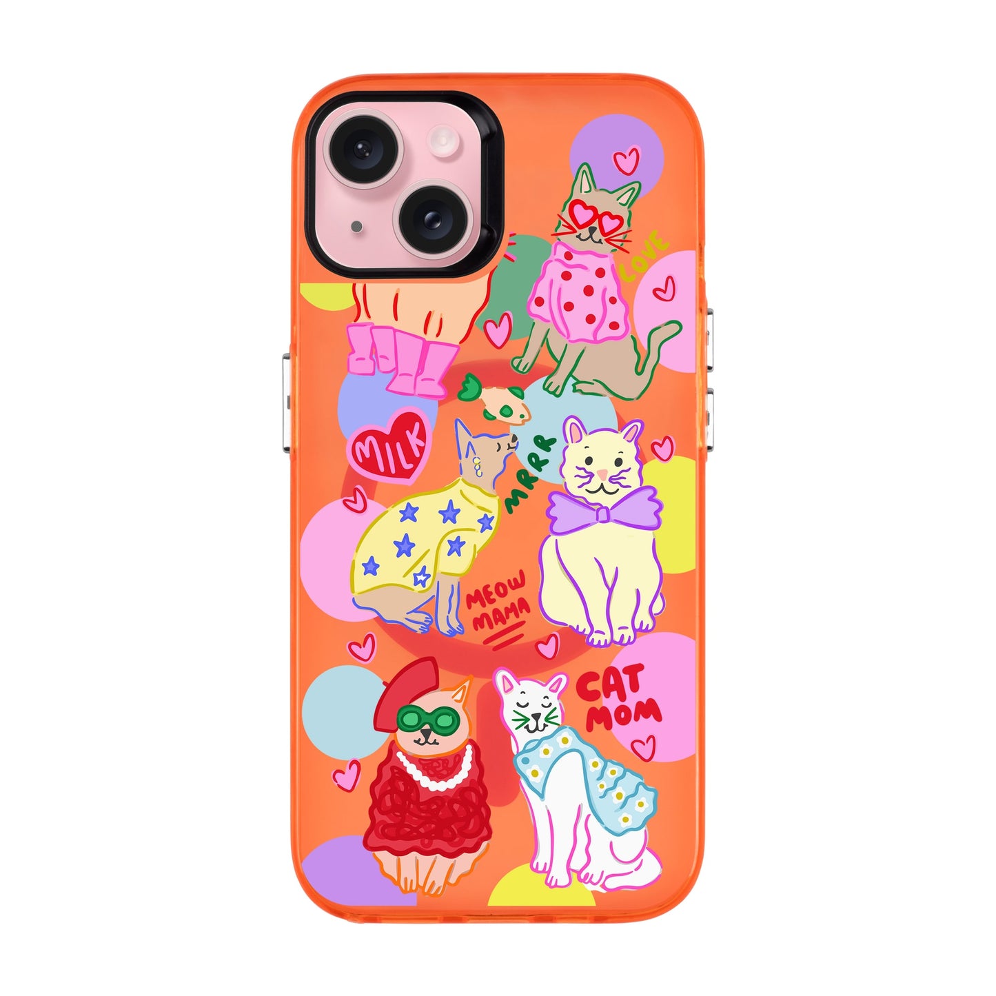 CAT MOM-iPhone 15 Plus Hold Kılıf MagSafe Özellikli