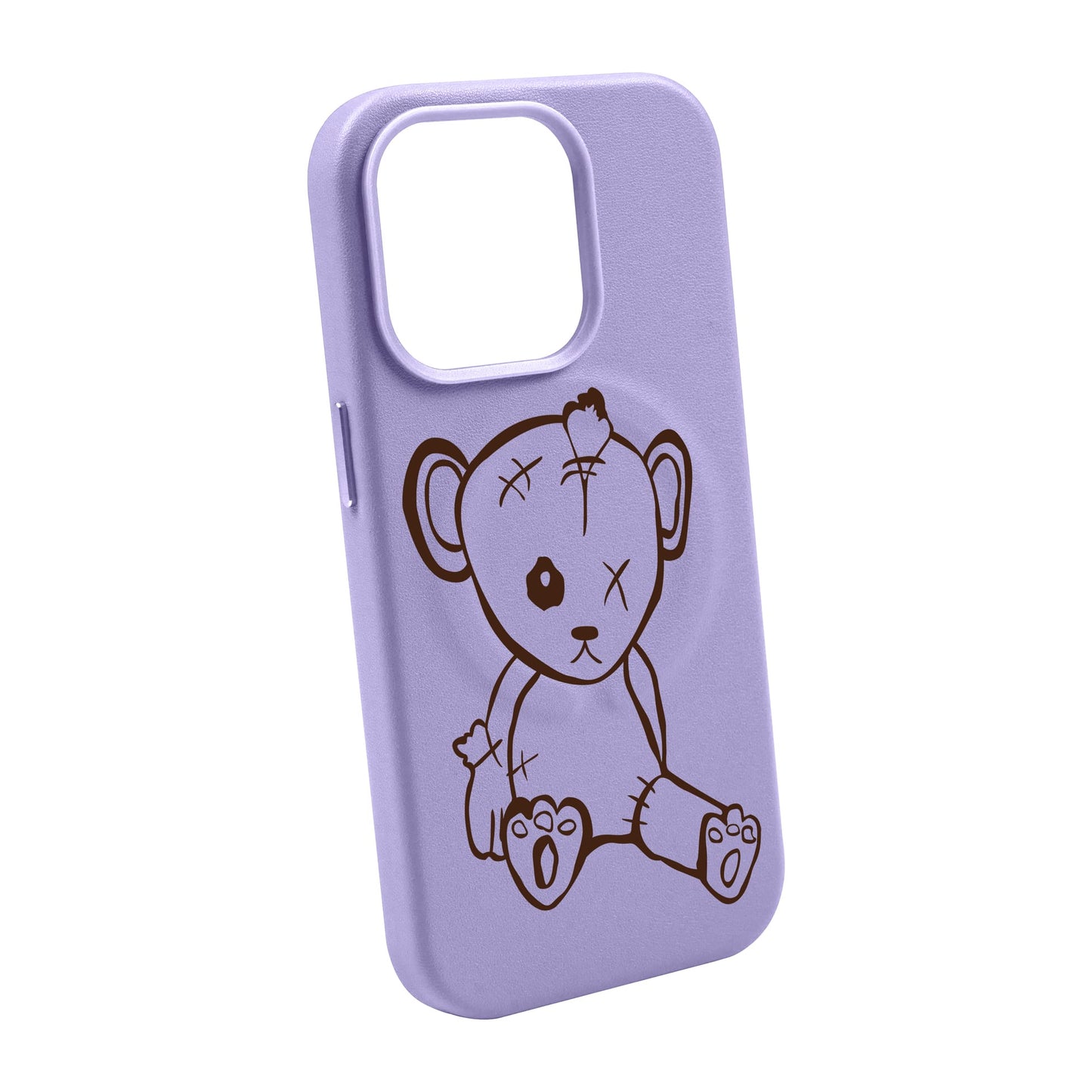 BABY BEAR-iPhone 14 Pro Max Leather Kılıf MagSafe Özellikli