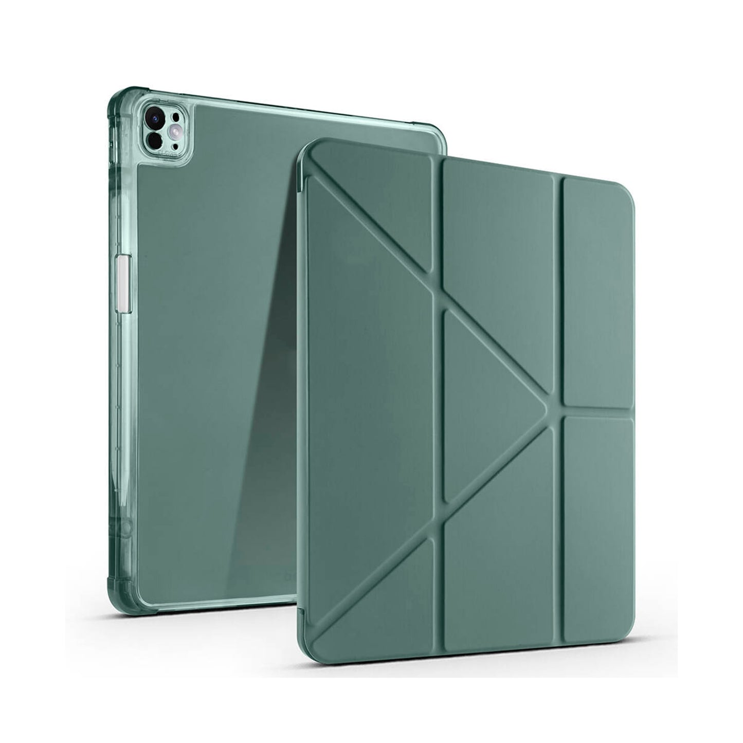 Apple iPad Air 13 inç 2024-Trigon Folding Kalemlikli Standlı Kılıf