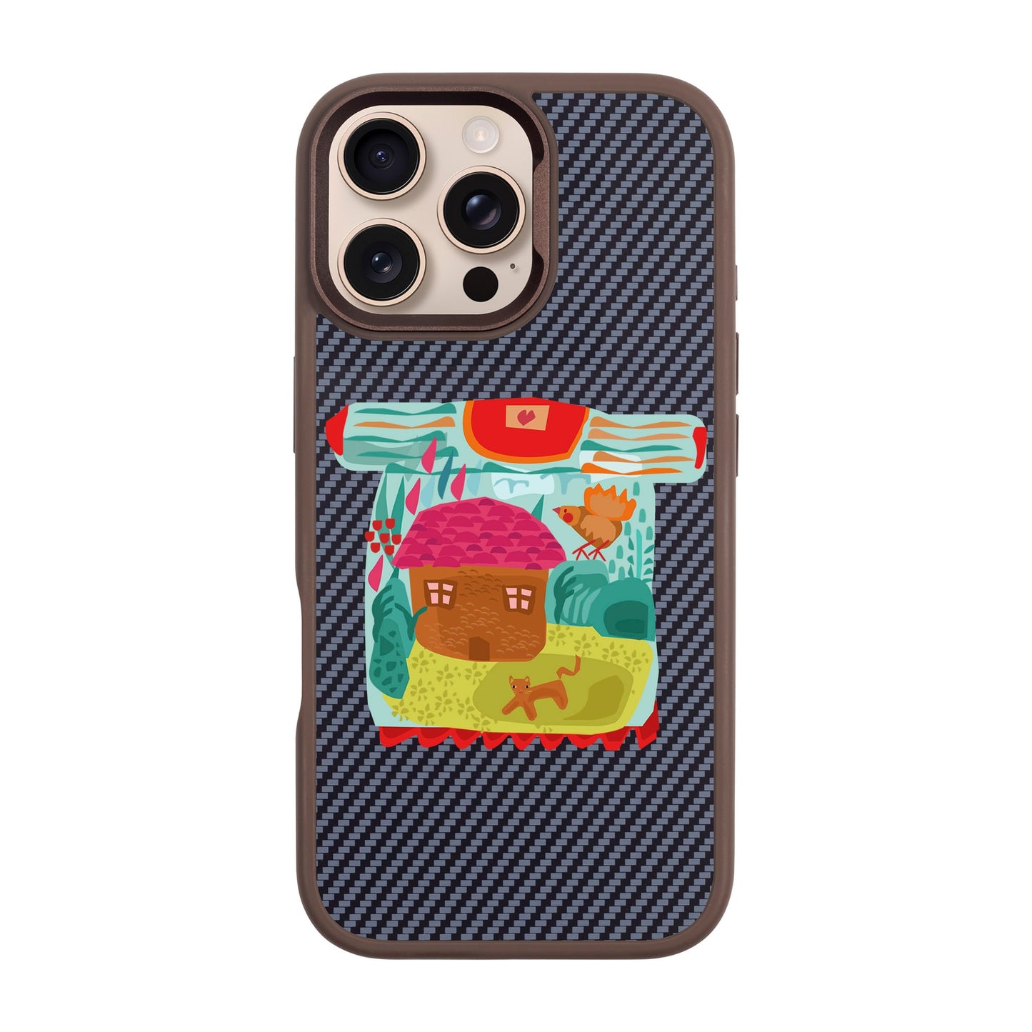 SİHİRLİ KAZAK-iPhone 16 Pro Max Plaid Kılıf MagSafe Özellikli