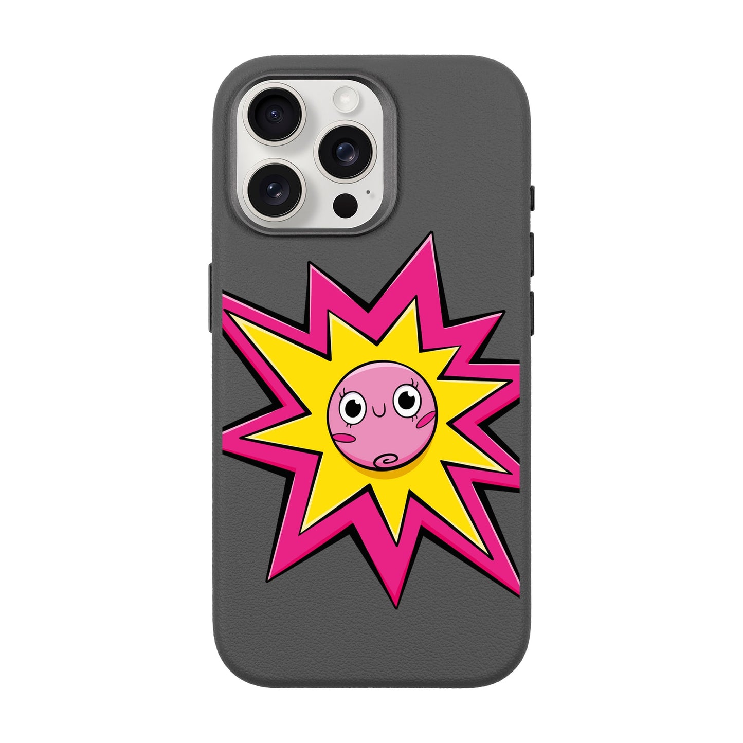 POP PRINCESSES-iPhone 15 Pro Max Leather Premium Kılıf MagSafe Özellikli