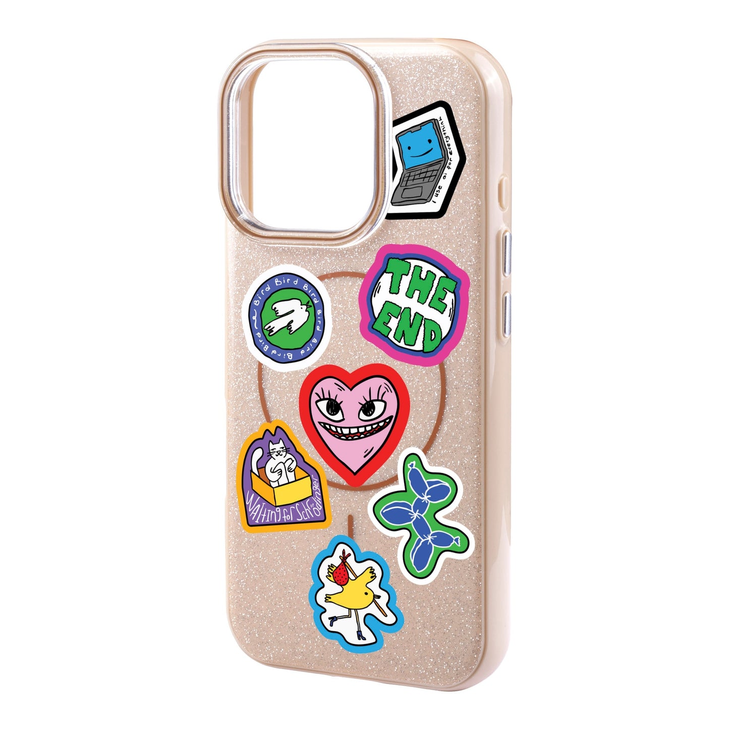 TŌTEN STICKERZ-iPhone 16 Pro Max Radiant Kılıf MagSafe Özellikli