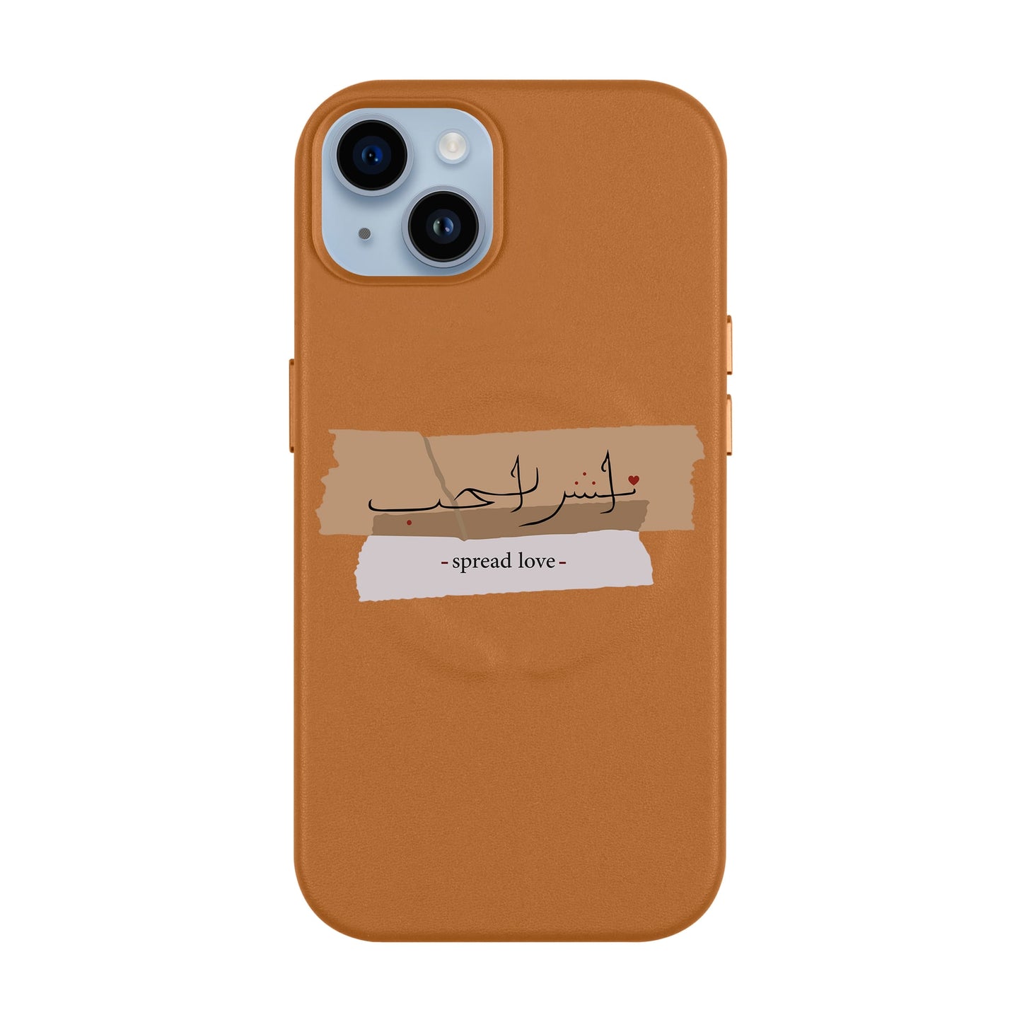 SPREAD LOVE-iPhone 14 Plus Leather Kılıf MagSafe Özellikli