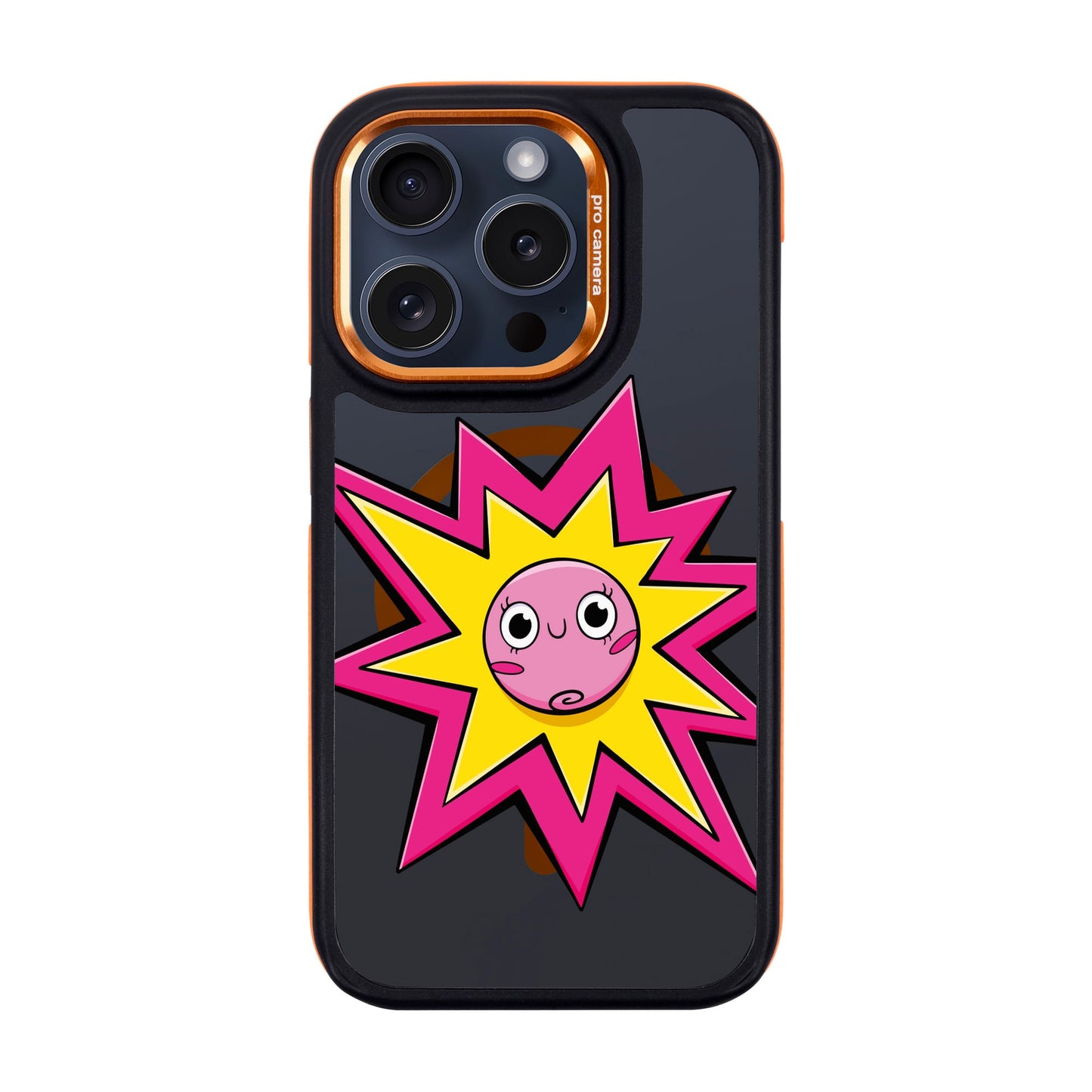 POP PRINCESSES-iPhone 15 Pro Dark Kılıf MagSafe Özellikli