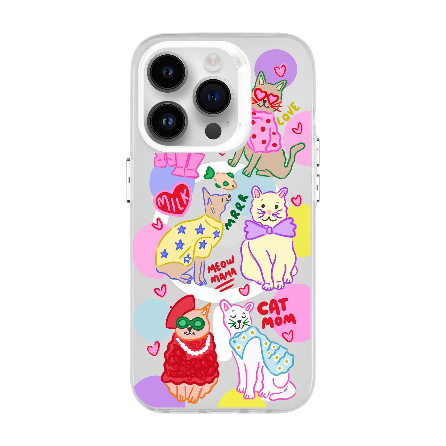 CAT MOM-iPhone 14 Pro Hold Kılıf MagSafe Özellikli