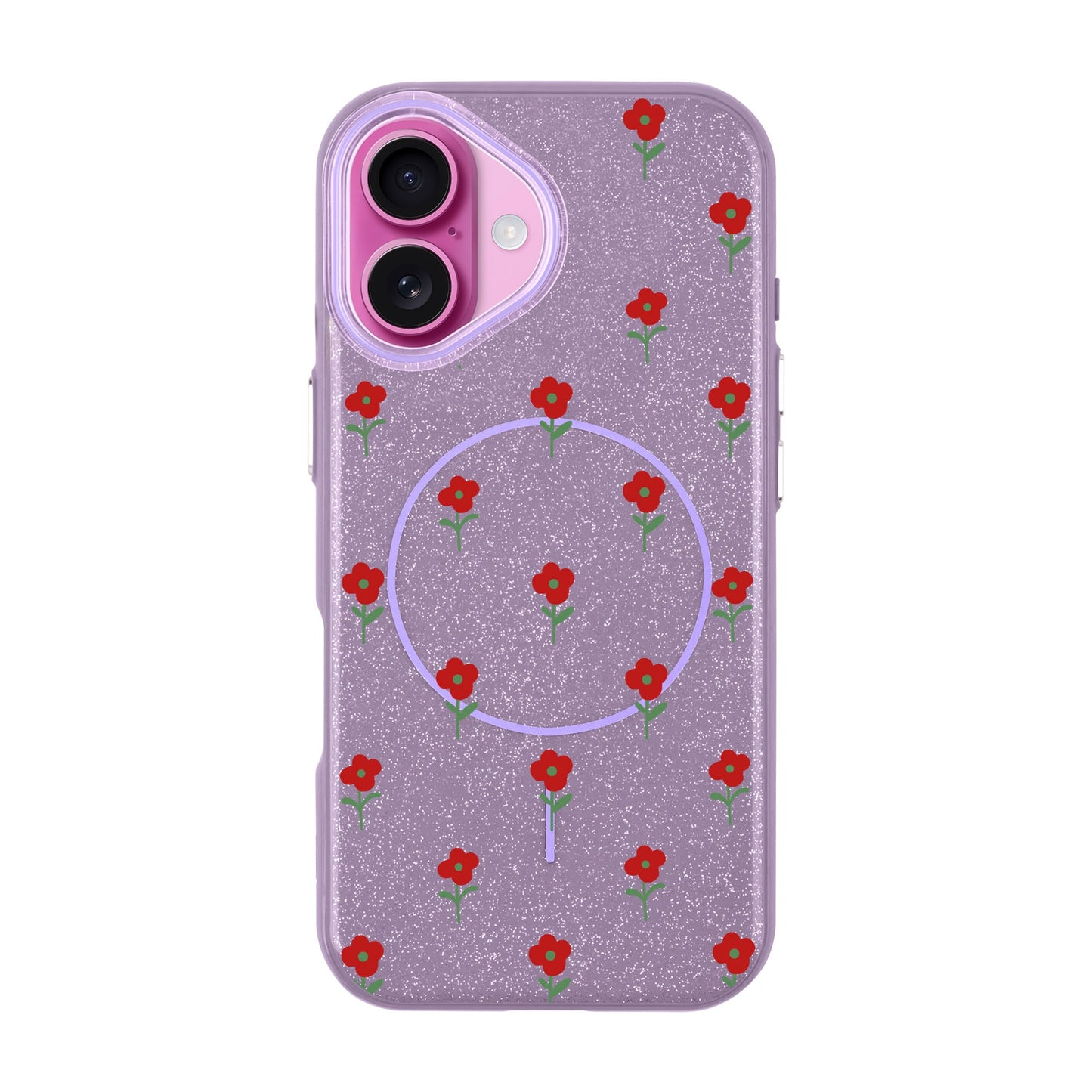 FLOWER POWER-iPhone 16 Plus Radiant Kılıf MagSafe Özellikli