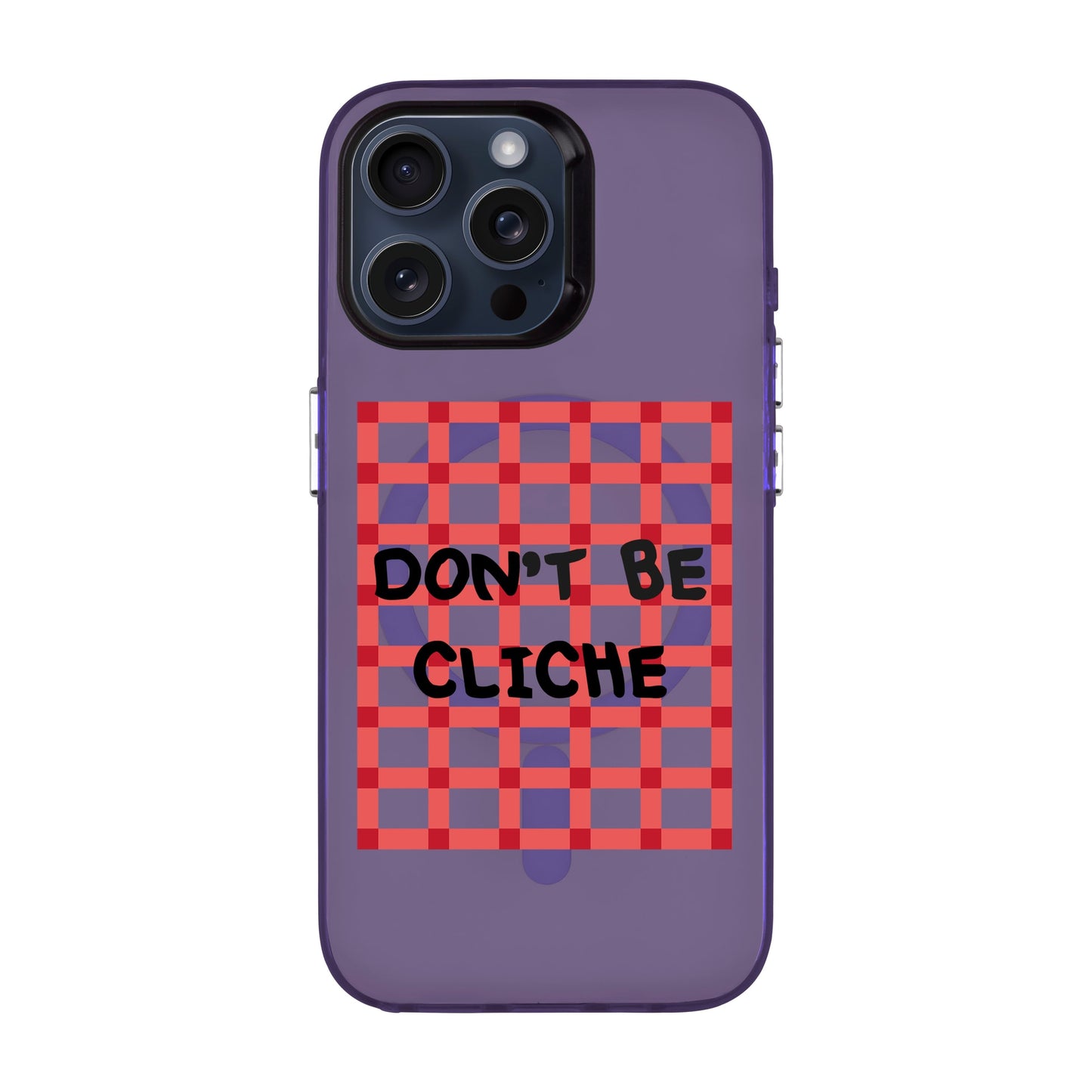 DON'T BE CLICHE-iPhone 15 Pro Max Hold Kılıf MagSafe Özellikli