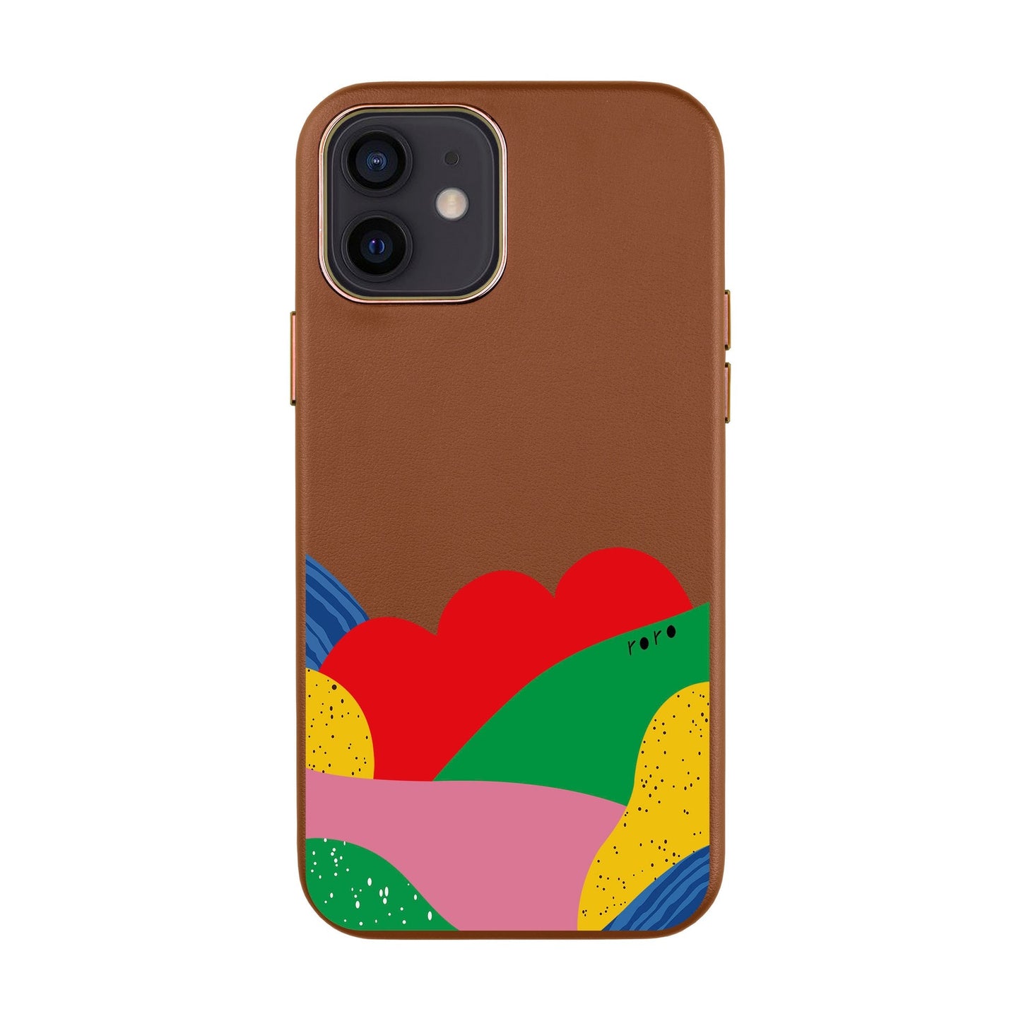 FLAG-iPhone 12 Mini Leather Kılıf
