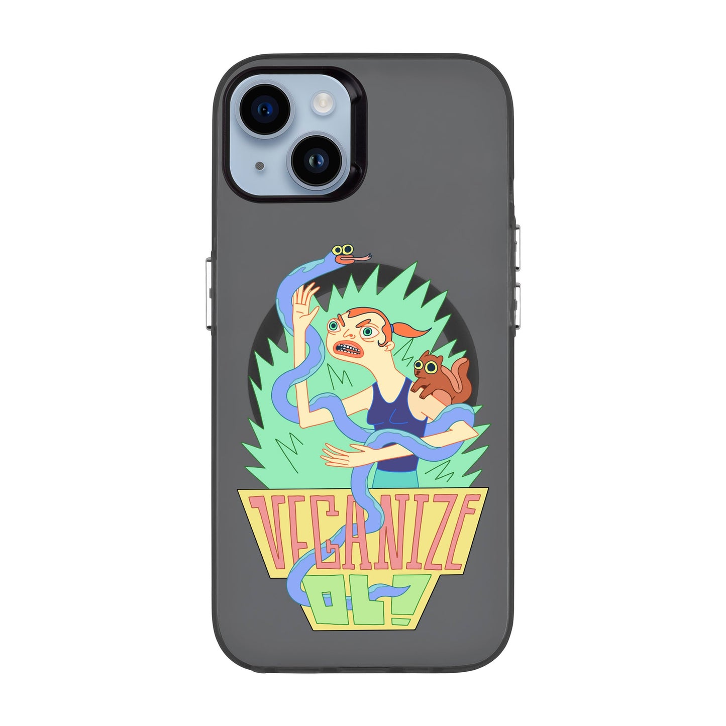 VEGANİZE-iPhone 15 Plus Hold Kılıf MagSafe Özellikli