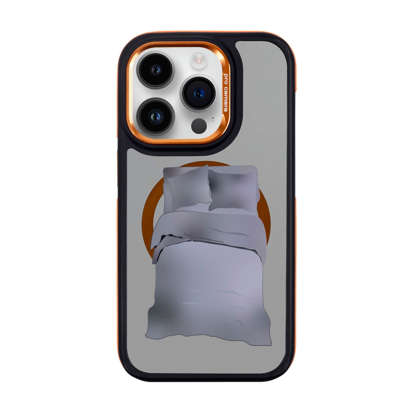 MATTRESS-iPhone 14 Pro Dark Kılıf MagSafe Özellikli