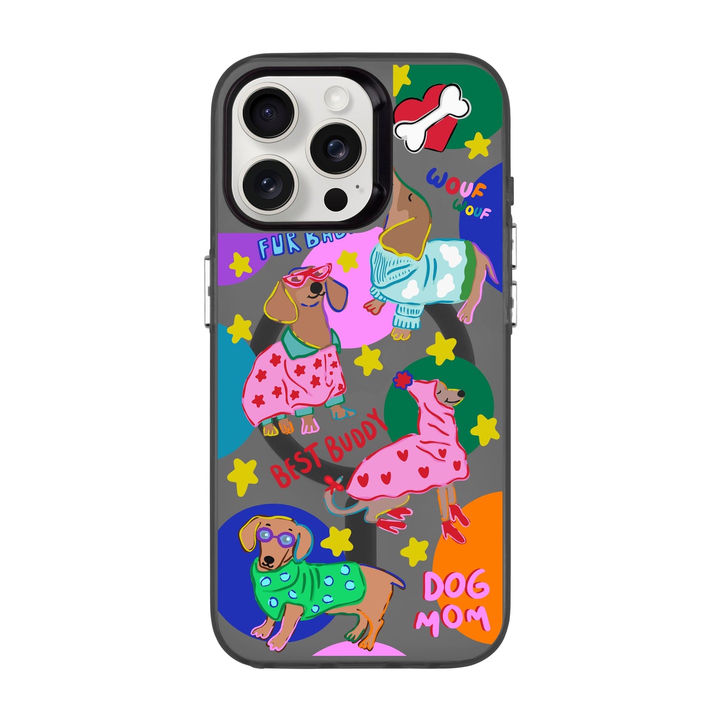 DOG MOM-iPhone 13 Pro Max Hold Kılıf MagSafe Özellikli
