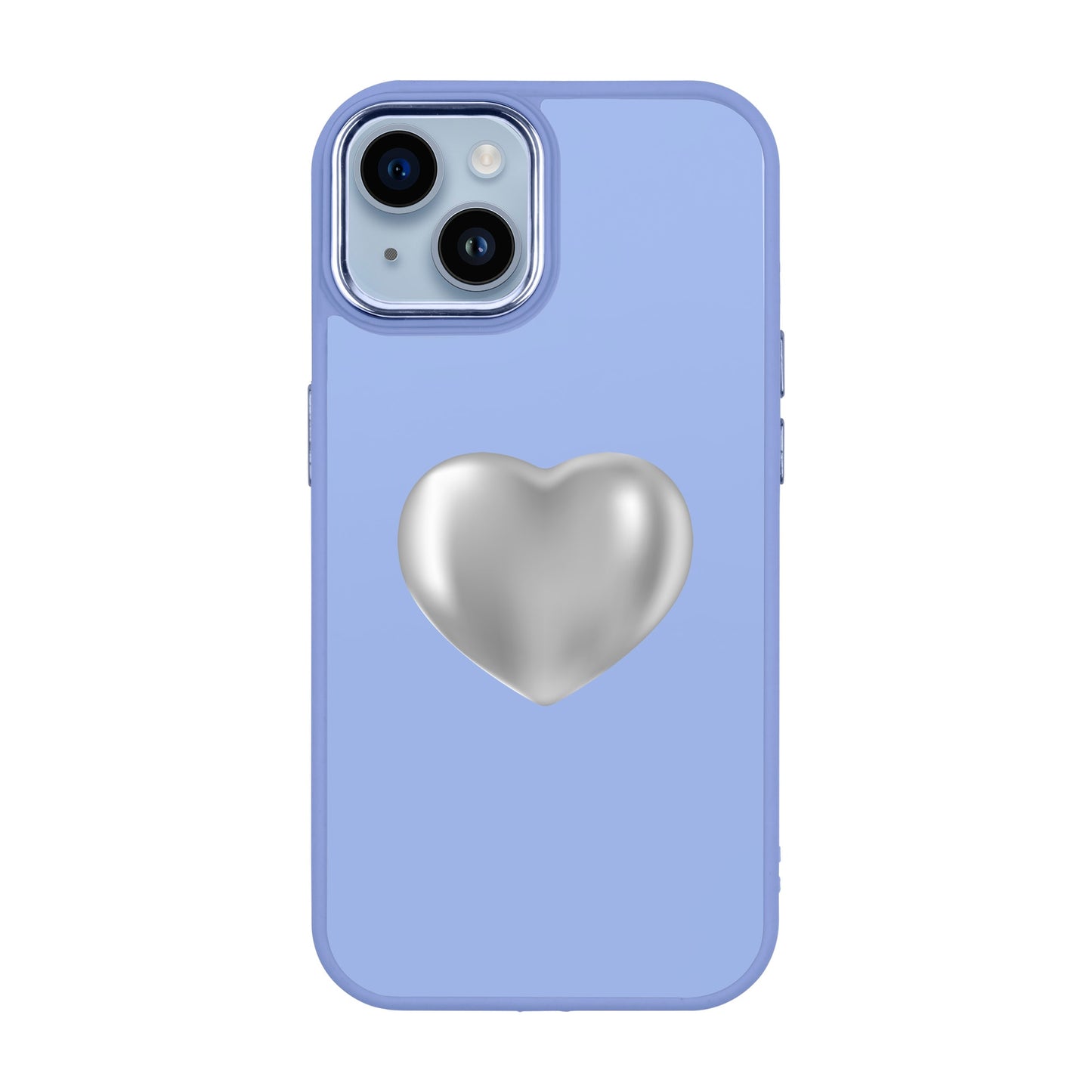 SILVER HEART-iPhone 14 Plus Proof Kılıf