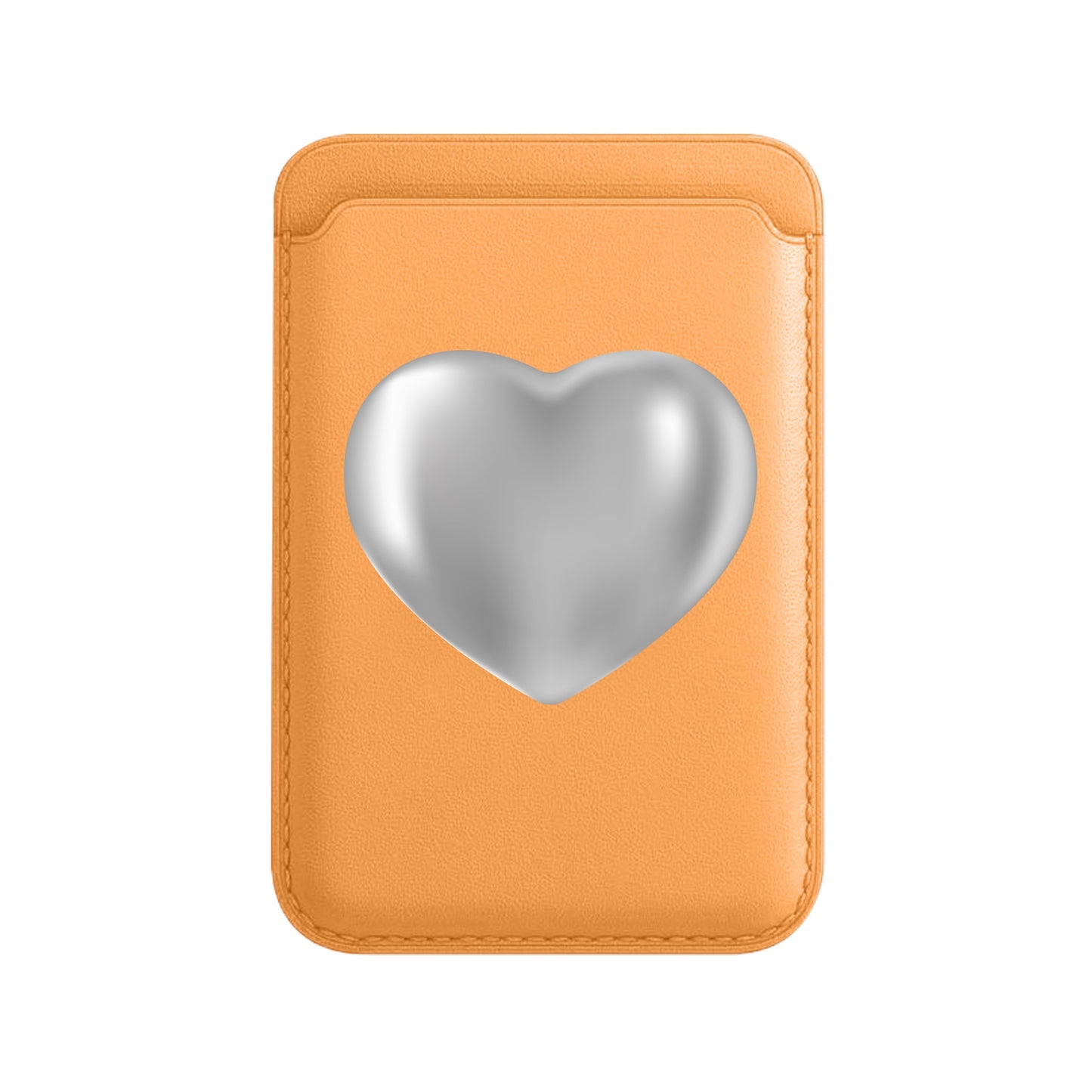 SILVER HEART-Leather Kartlık