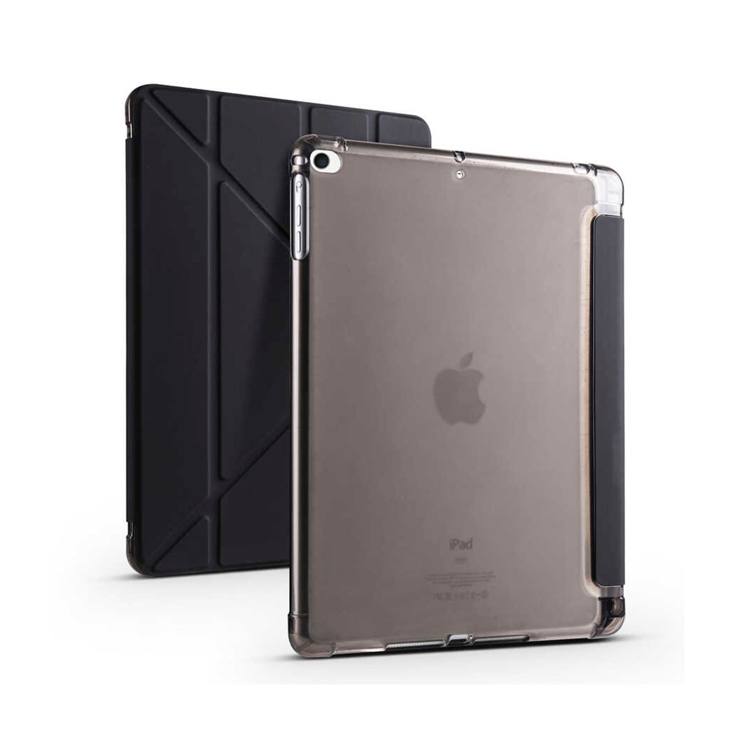 Apple iPad 6.Nesil 9.7 inç 2018-Trigon Folding Kalemlikli Standlı Kılıf