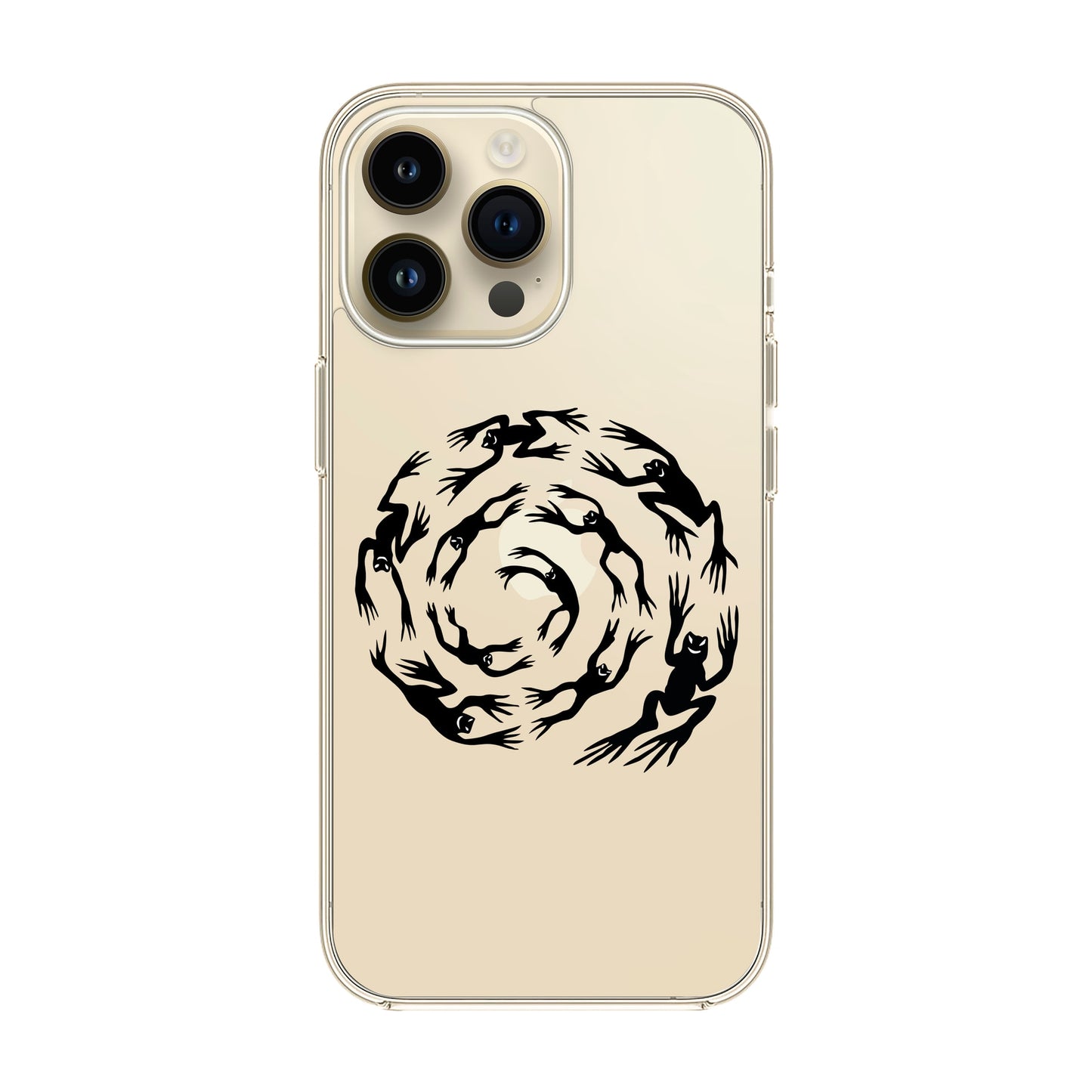 SWIRLING FROGS-iPhone 15 Pro Max Solid Kılıf