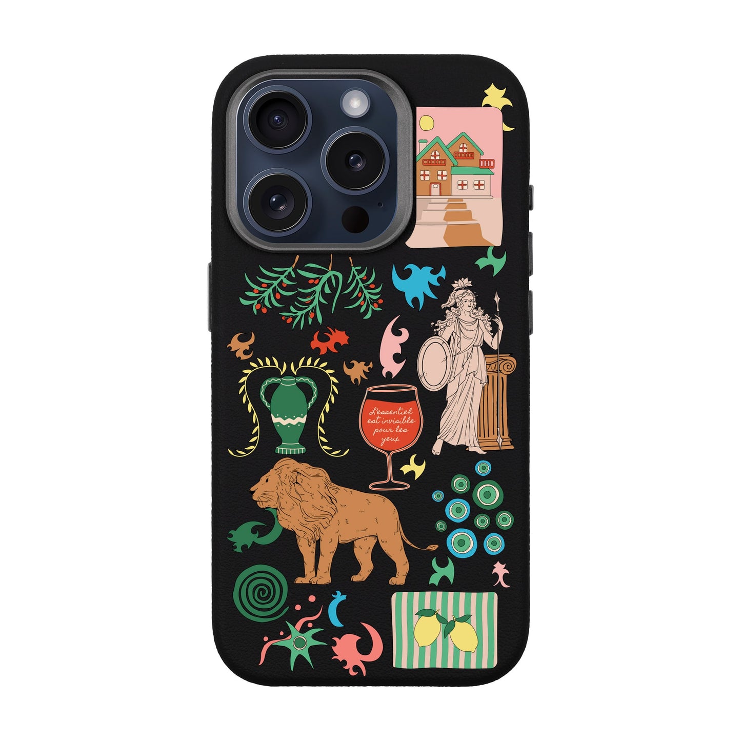 IODES SOUL TRAVELLER-iPhone 15 Pro Leather Premium Kılıf MagSafe Özellikli