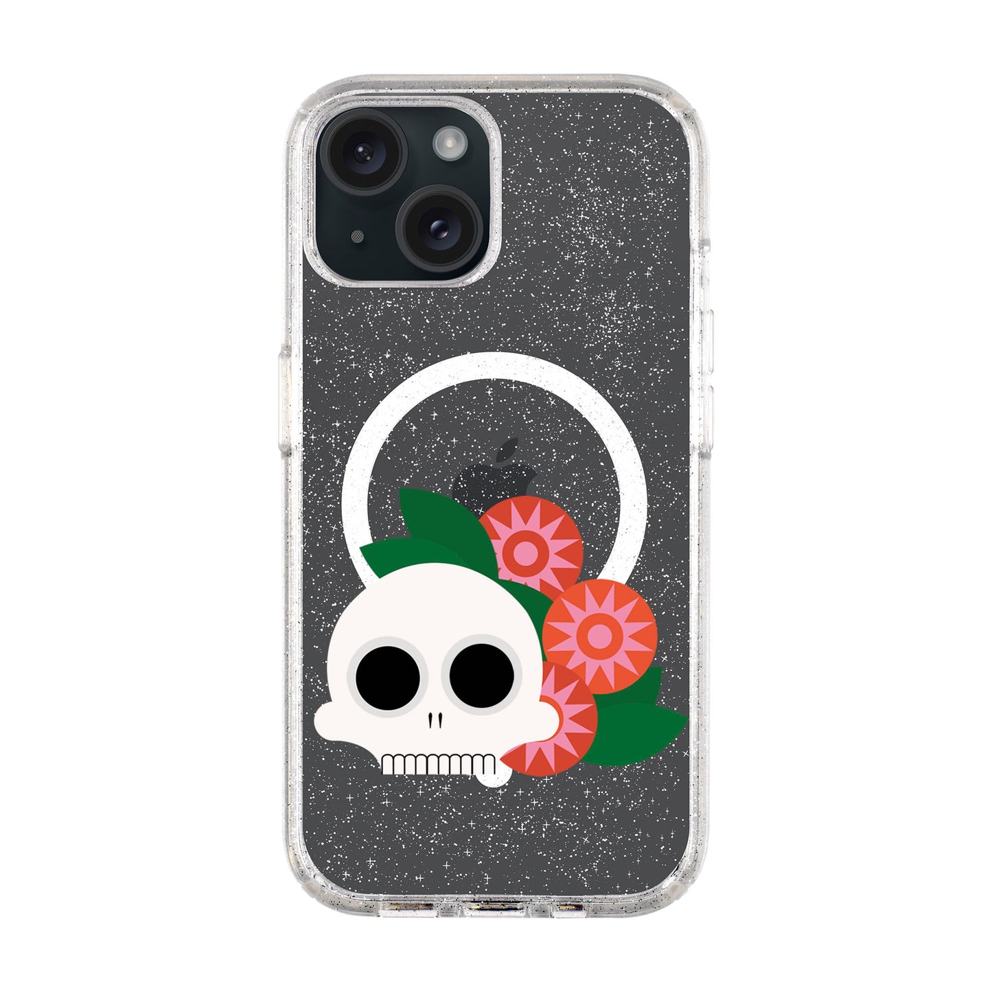 MEMENTO BLOOM-iPhone 15 Plus Shiny Kılıf MagSafe Özellikli