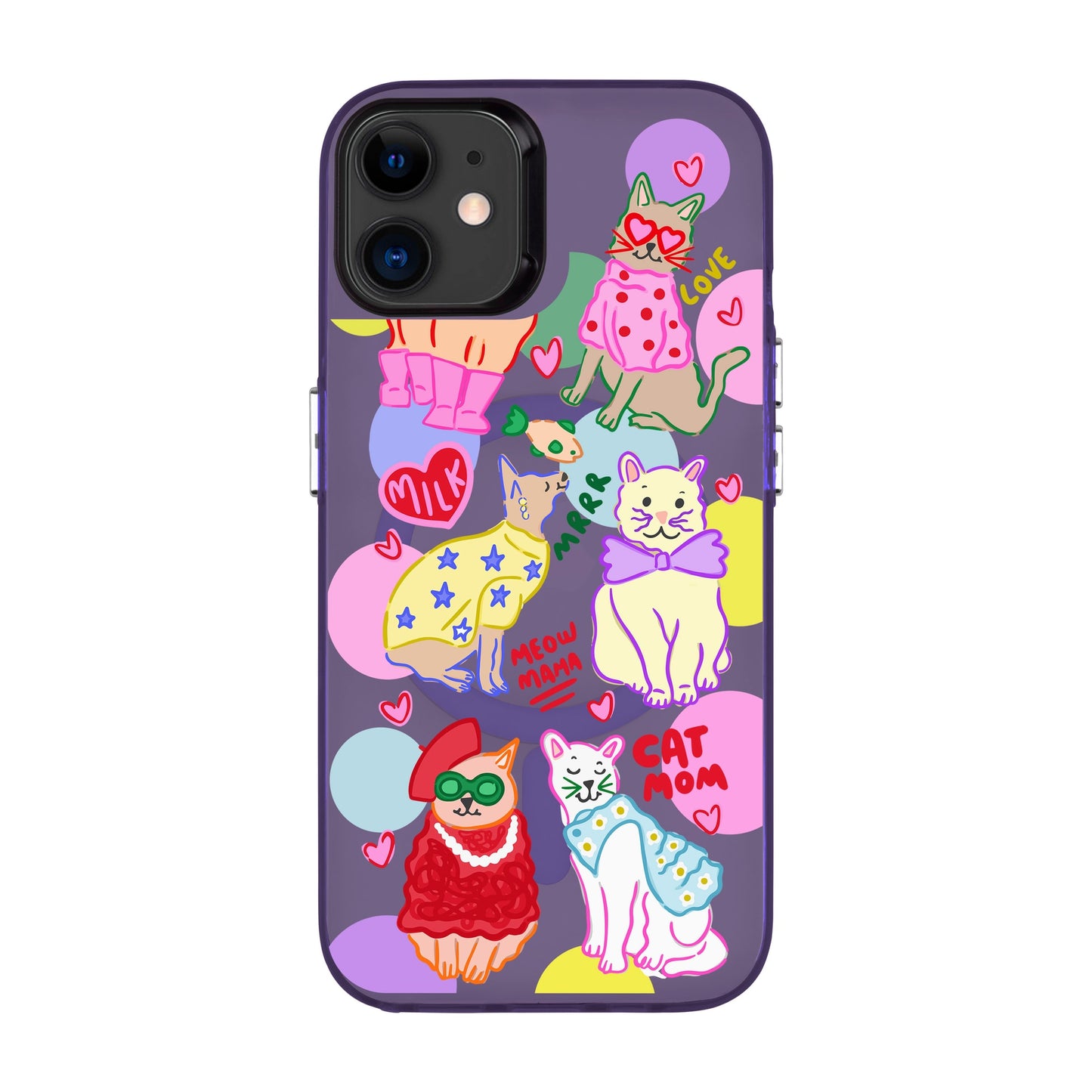 CAT MOM-iPhone 11 Hold Kılıf MagSafe Özellikli