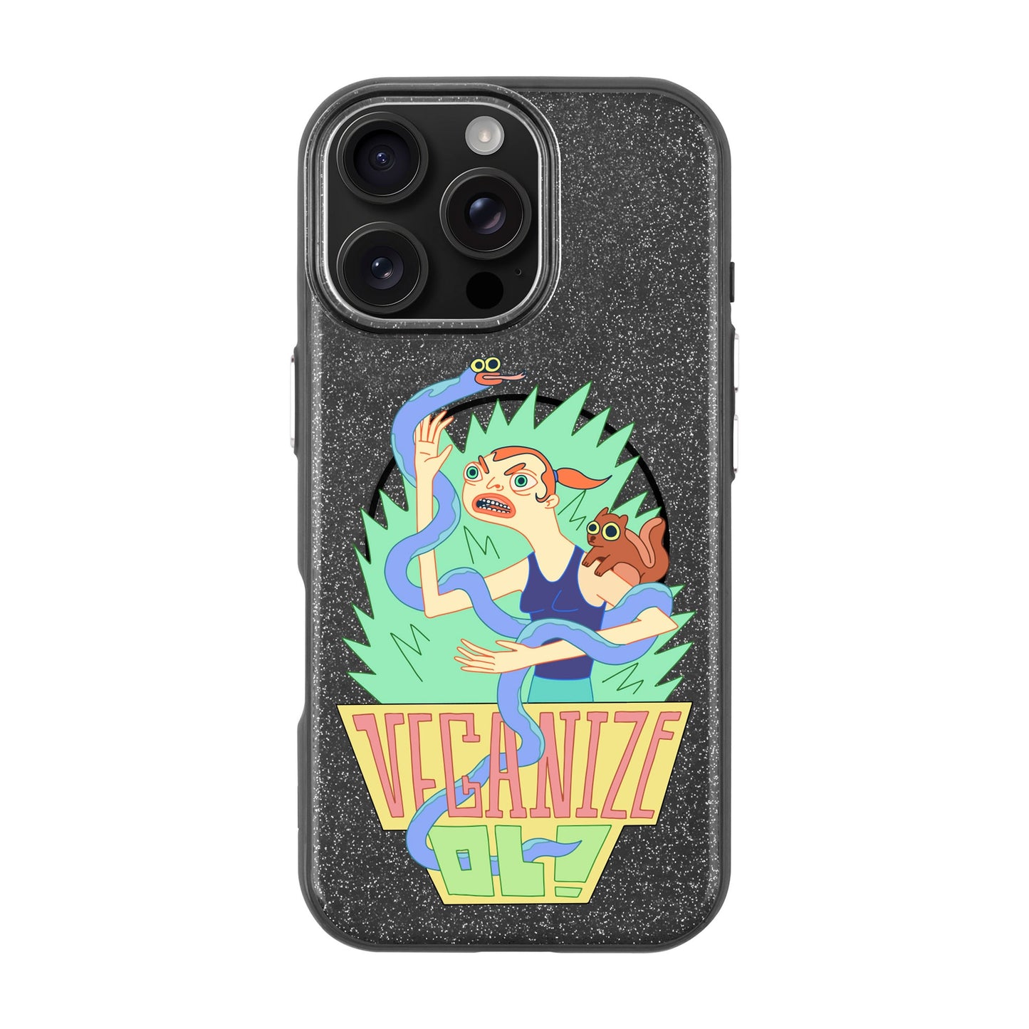 VEGANİZE-iPhone 16 Pro Max Radiant Kılıf MagSafe Özellikli