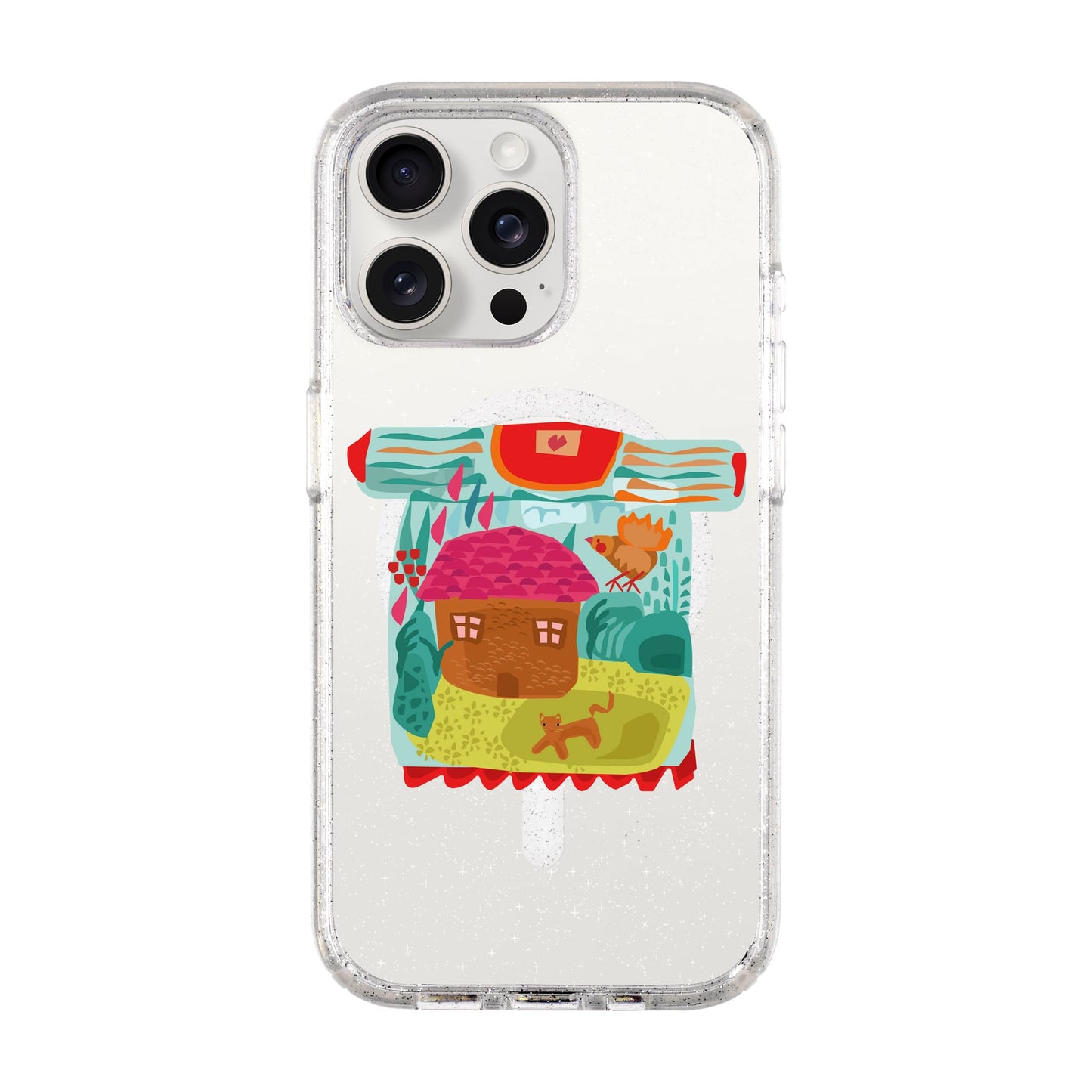 SİHİRLİ KAZAK-iPhone 15 Pro Max Shiny Kılıf MagSafe Özellikli