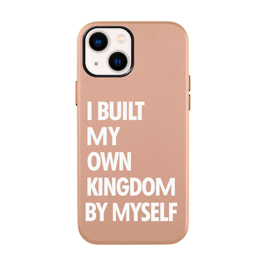 KINGDOM-iPhone 14 Leather Kılıf