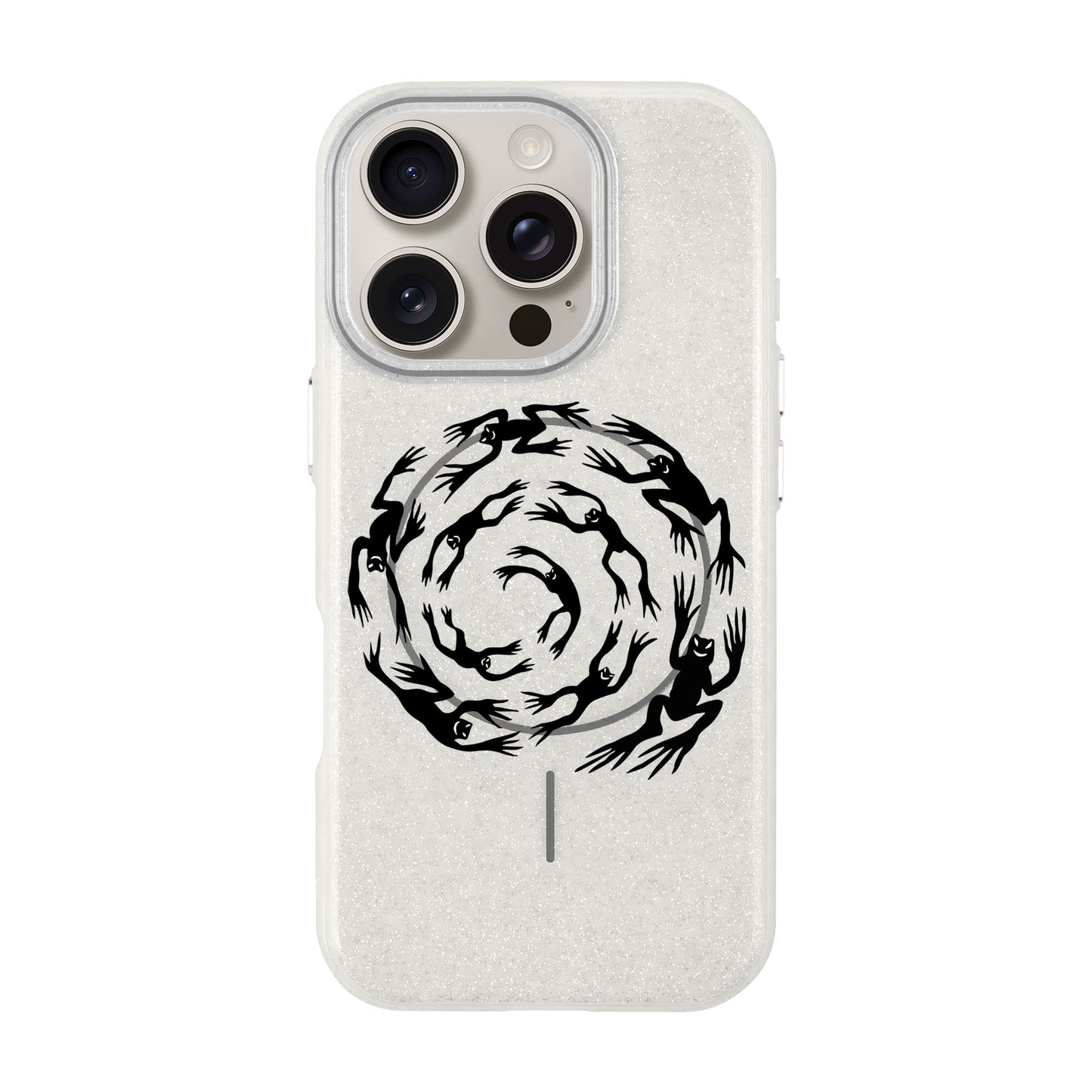 SWIRLING FROGS-iPhone 16 Pro Radiant Kılıf MagSafe Özellikli