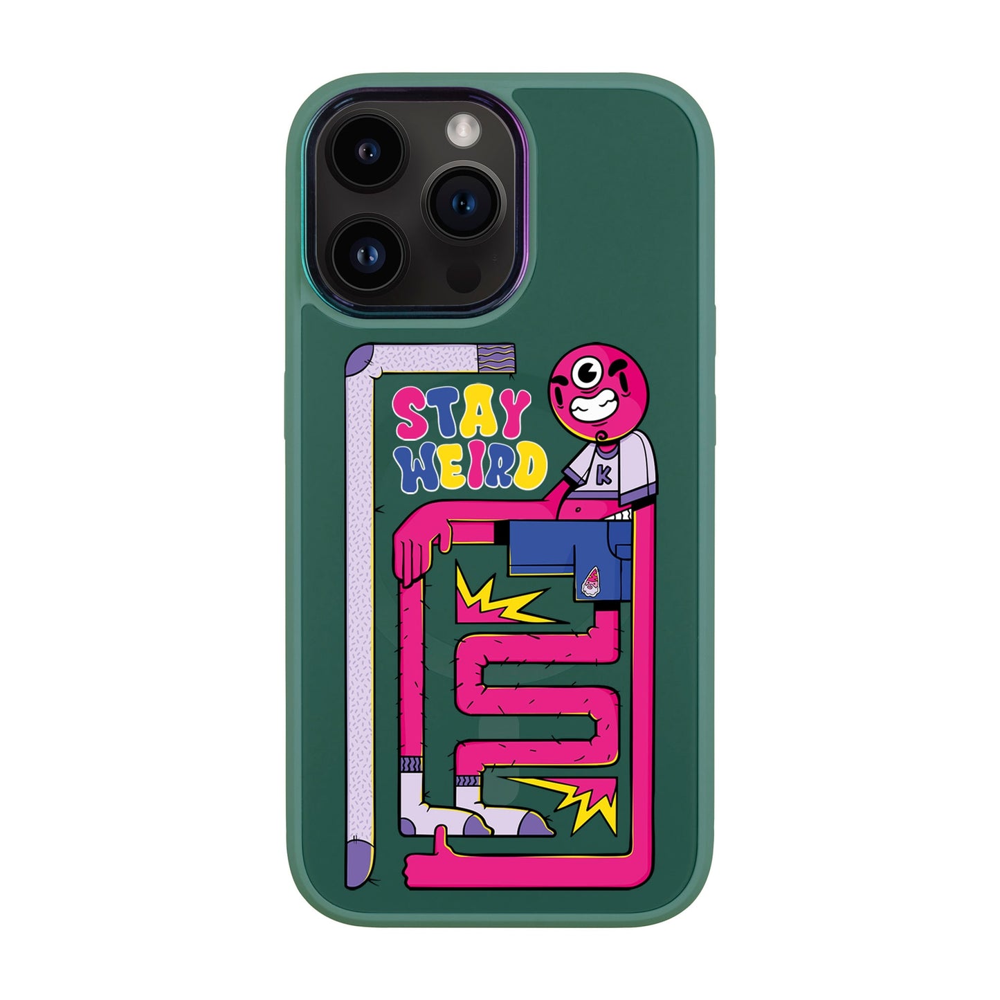 OG TOOTHY-iPhone 14 Pro Max Vigor Kılıf MagSafe Özellikli