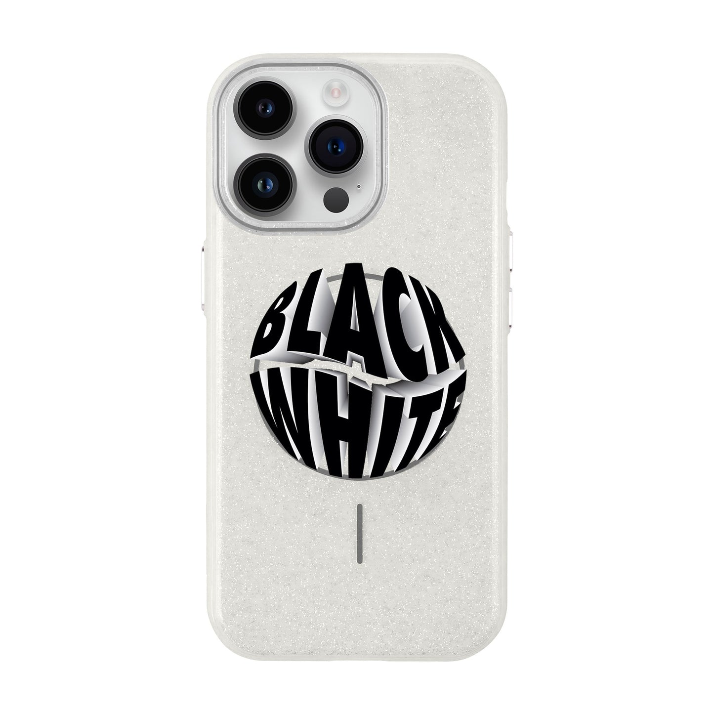BLACK WHITE-iPhone 14 Pro Max Radiant Kılıf MagSafe Özellikli