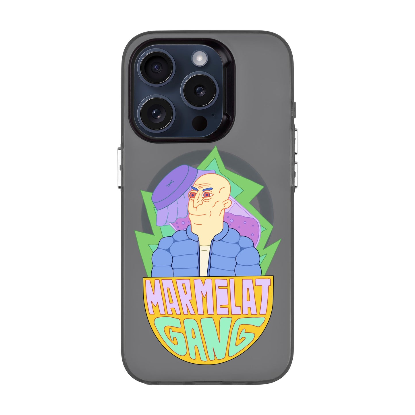 MARMELAT GANG-iPhone 15 Pro Hold Kılıf MagSafe Özellikli
