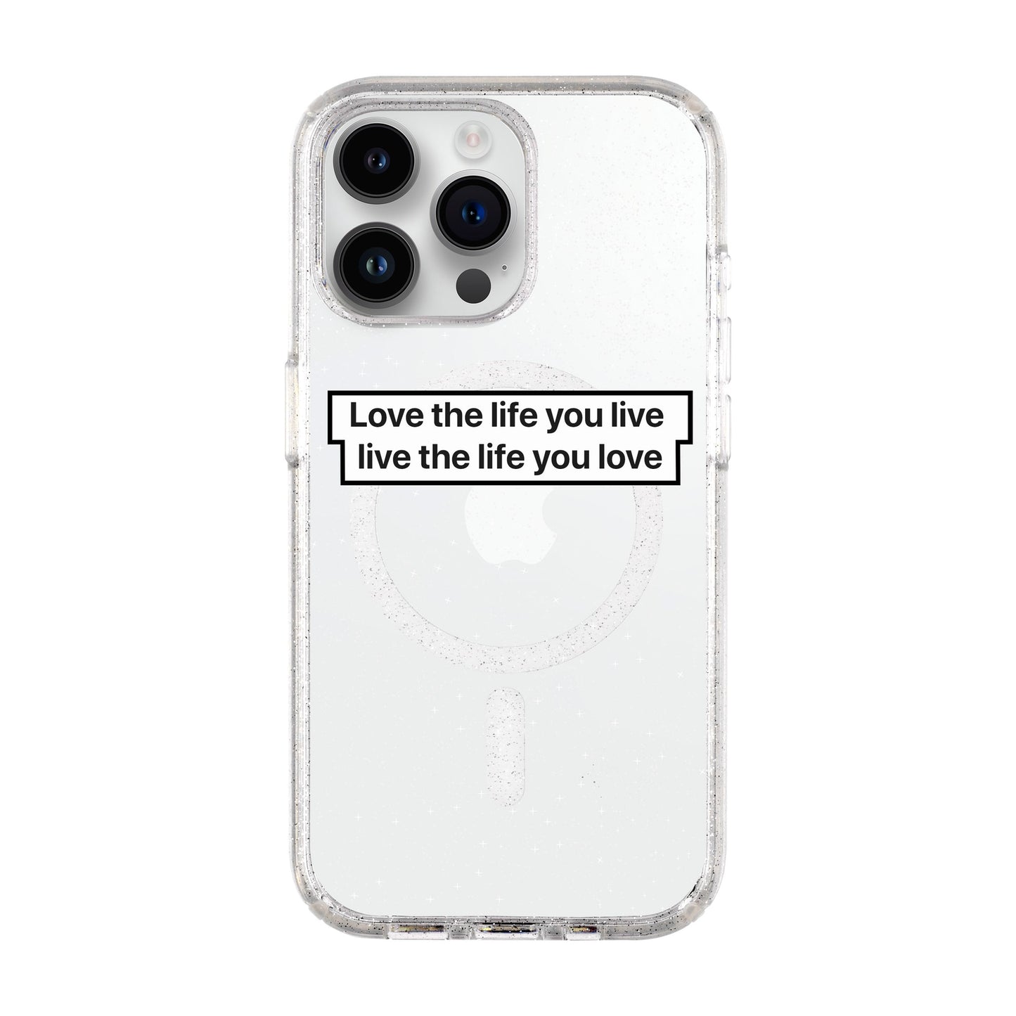LOVE THE LIFE-iPhone 14 Pro Max Shiny Kılıf MagSafe Özellikli