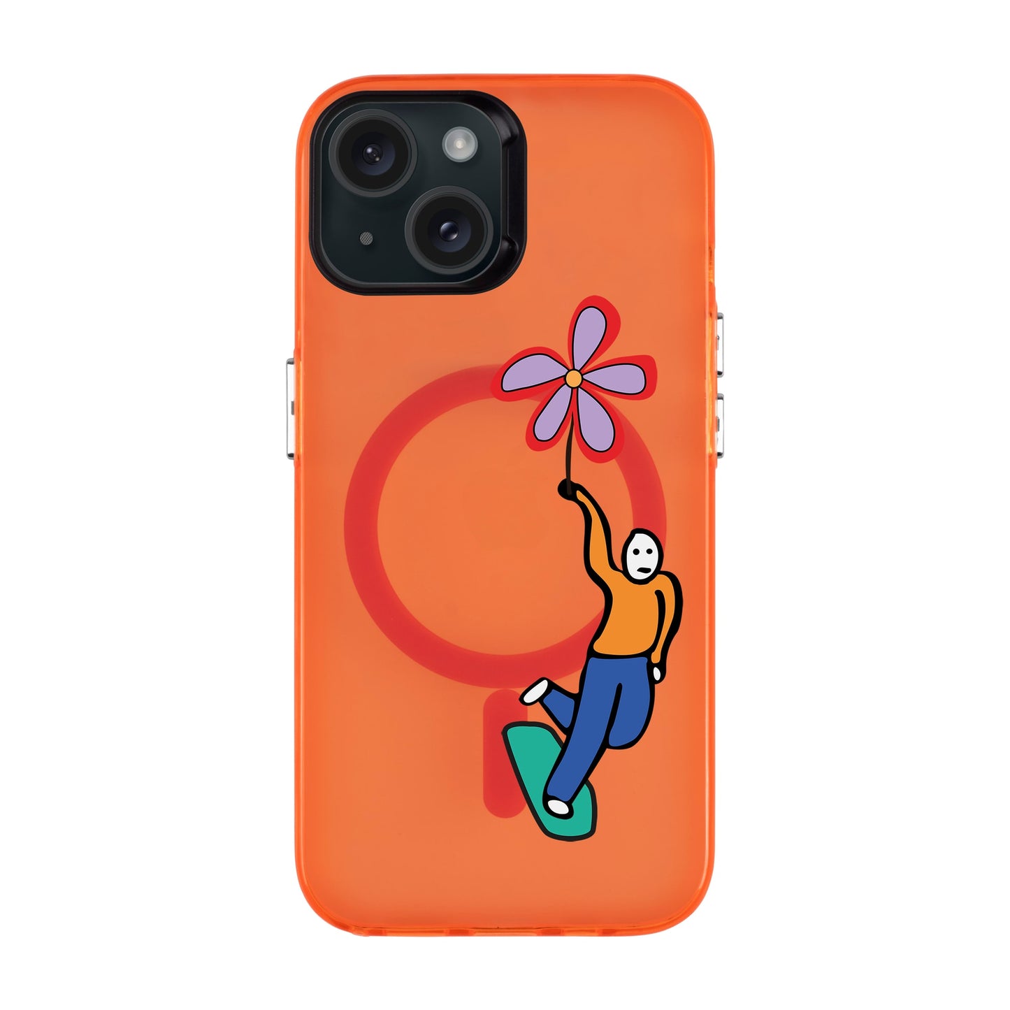 SKATEBOARDER-iPhone 15 Hold Kılıf MagSafe Özellikli
