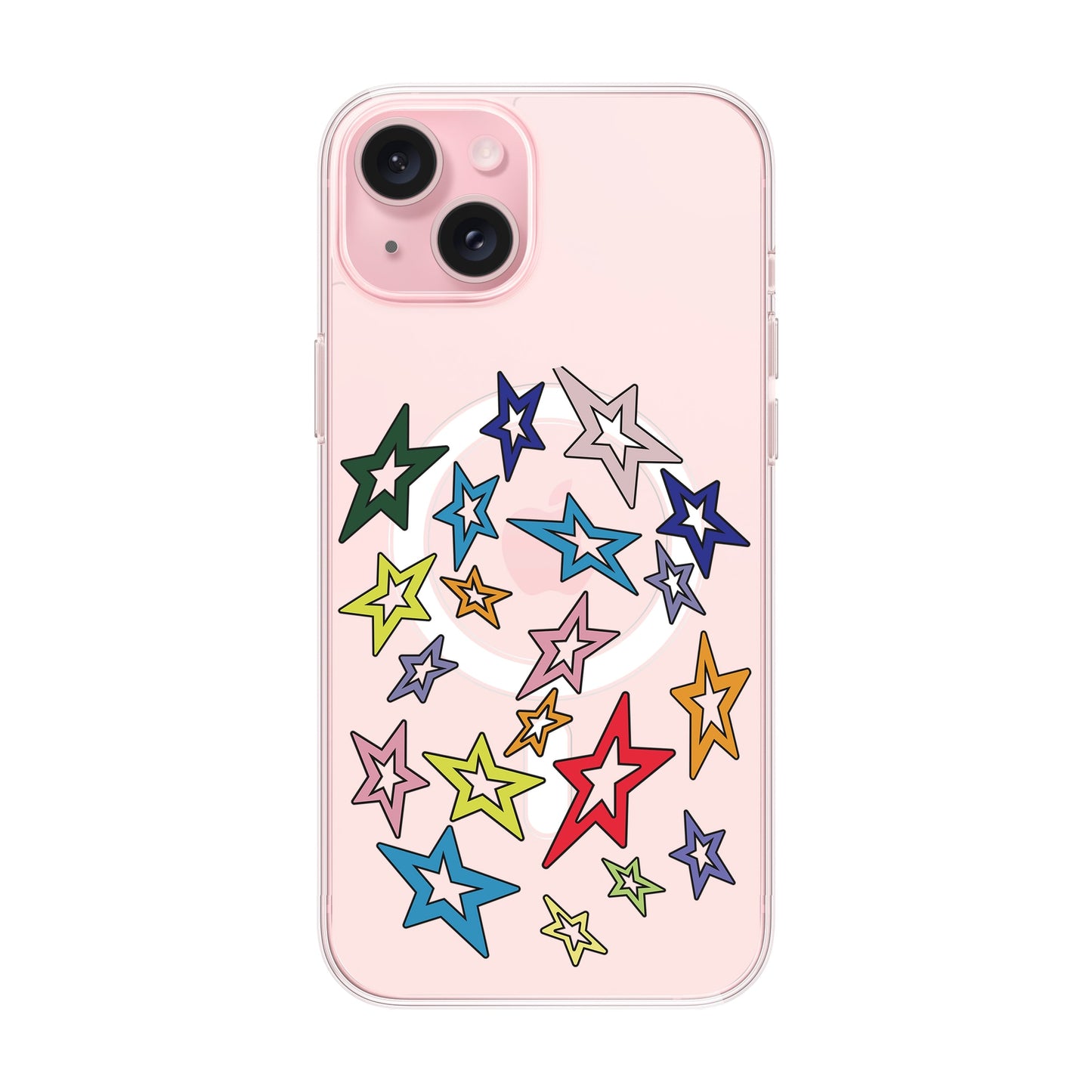 STAR-iPhone 15 Plus Solid Kılıf MagSafe Özellikli
