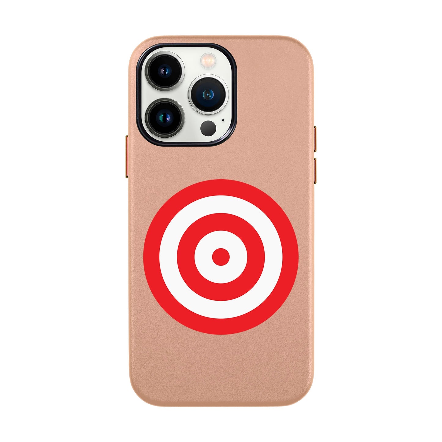 BULL'S EYE-iPhone 14 Leather Kılıf