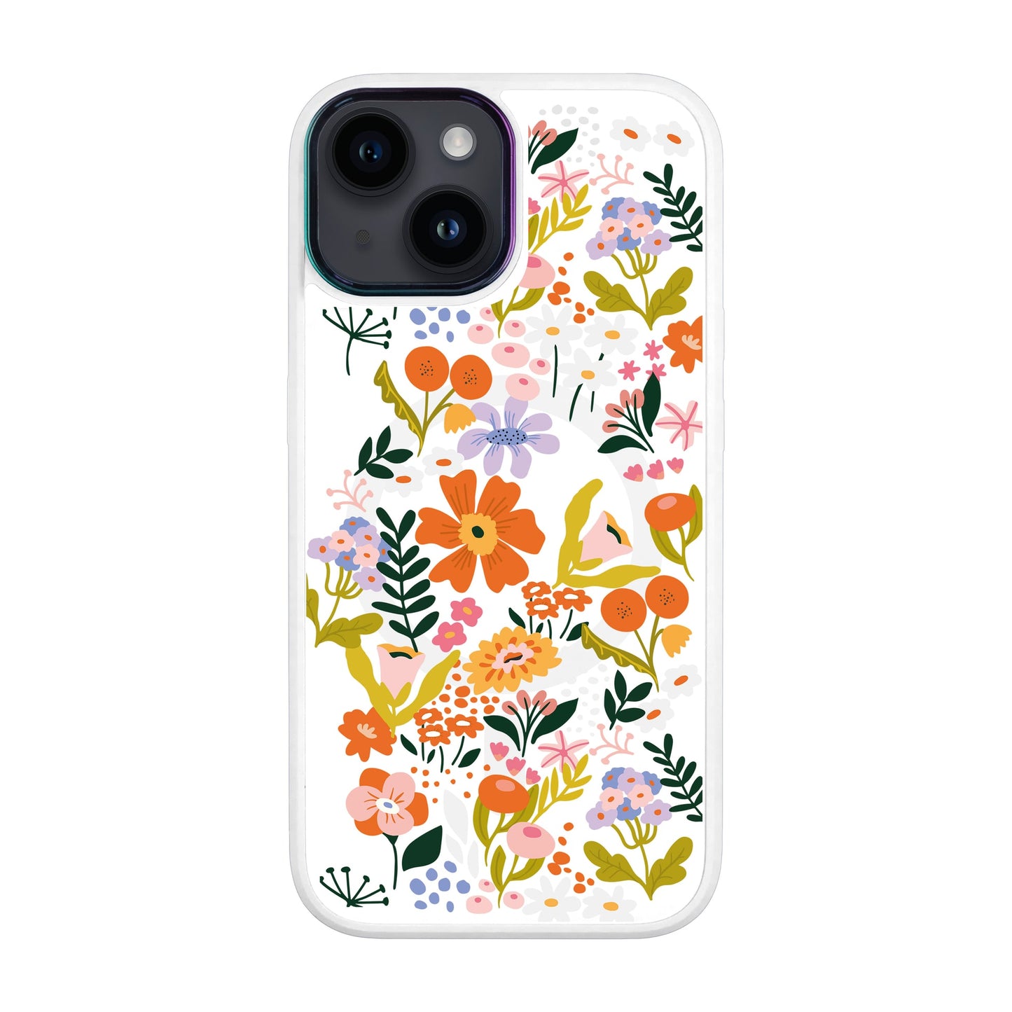 FLOWER-iPhone 12 Vigor Kılıf MagSafe Özellikli