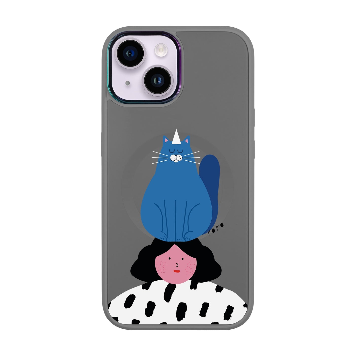 NAUGHTY CAT-iPhone 12 Vigor Kılıf MagSafe Özellikli